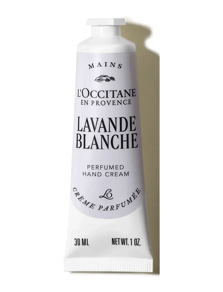 L'Occitane - Lavande Blanche (White Lavender) Hand Cream 30ml - handkräm - no color - 0