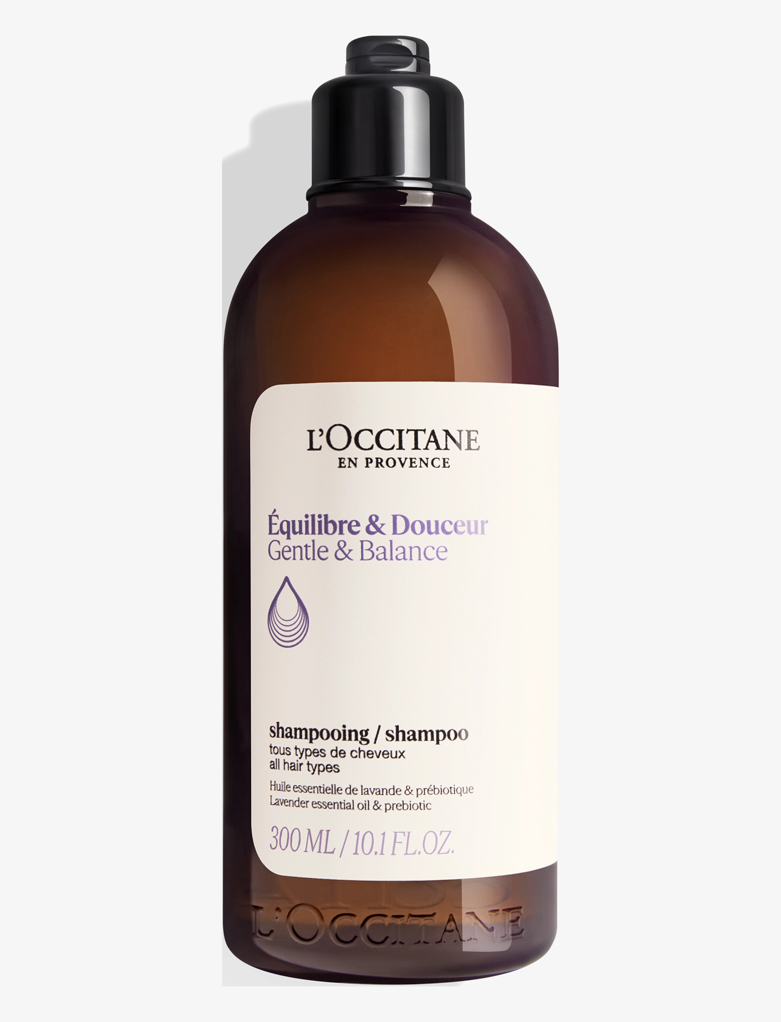 L'Occitane Gentle & Balance Micellar Shampoo 300Ml, Shampoo, Nude, Str: 300 ML