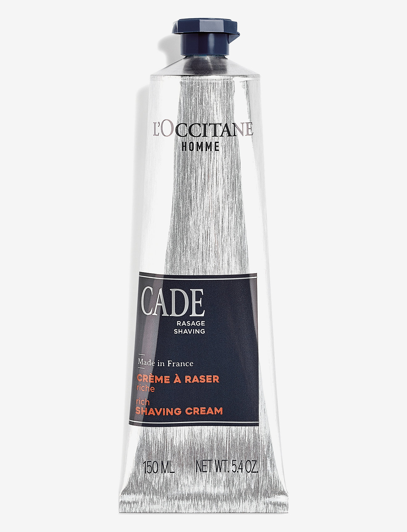 L'Occitane - Cade Rich Shaving Cream 150ml - rakgel - clear - 0