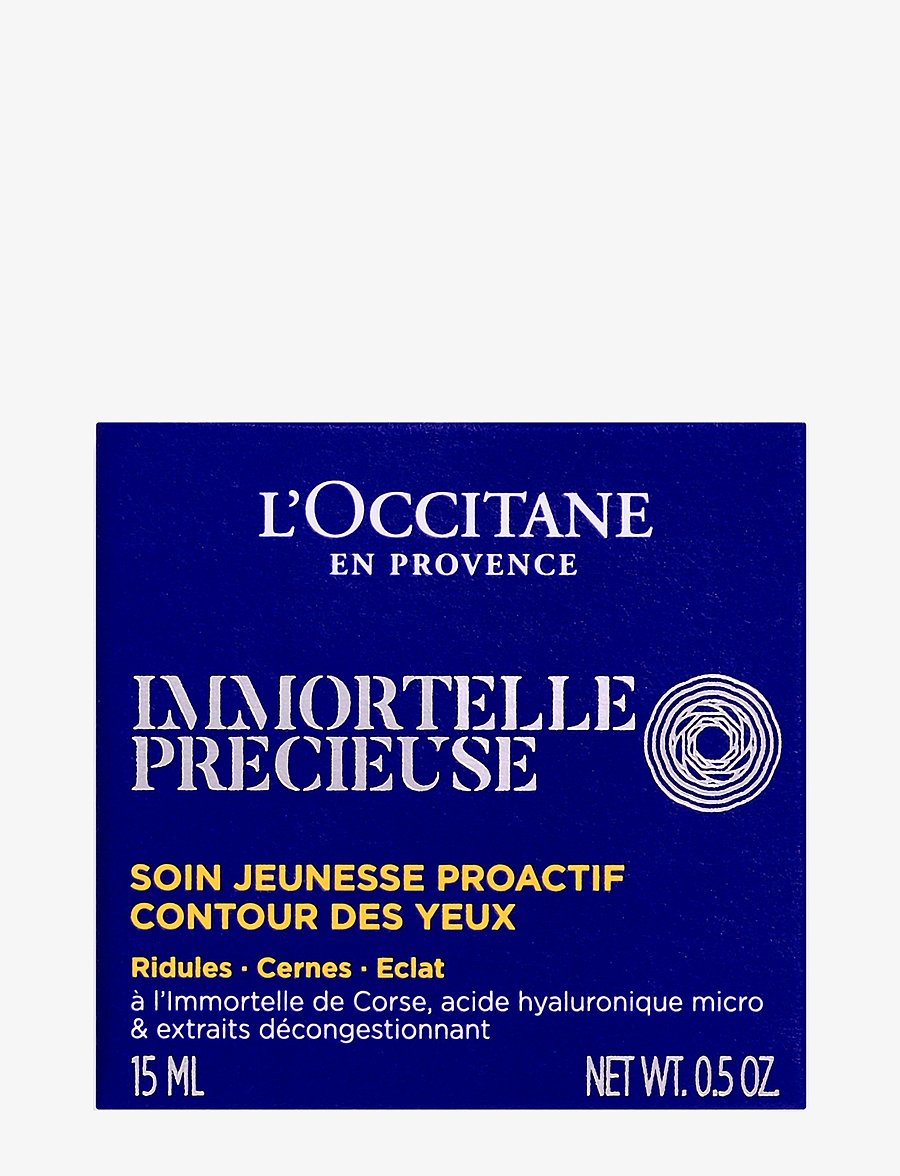 L'Occitane - Immortelle Precious Eye Balm 15ml - ansigspleje - clear - 1