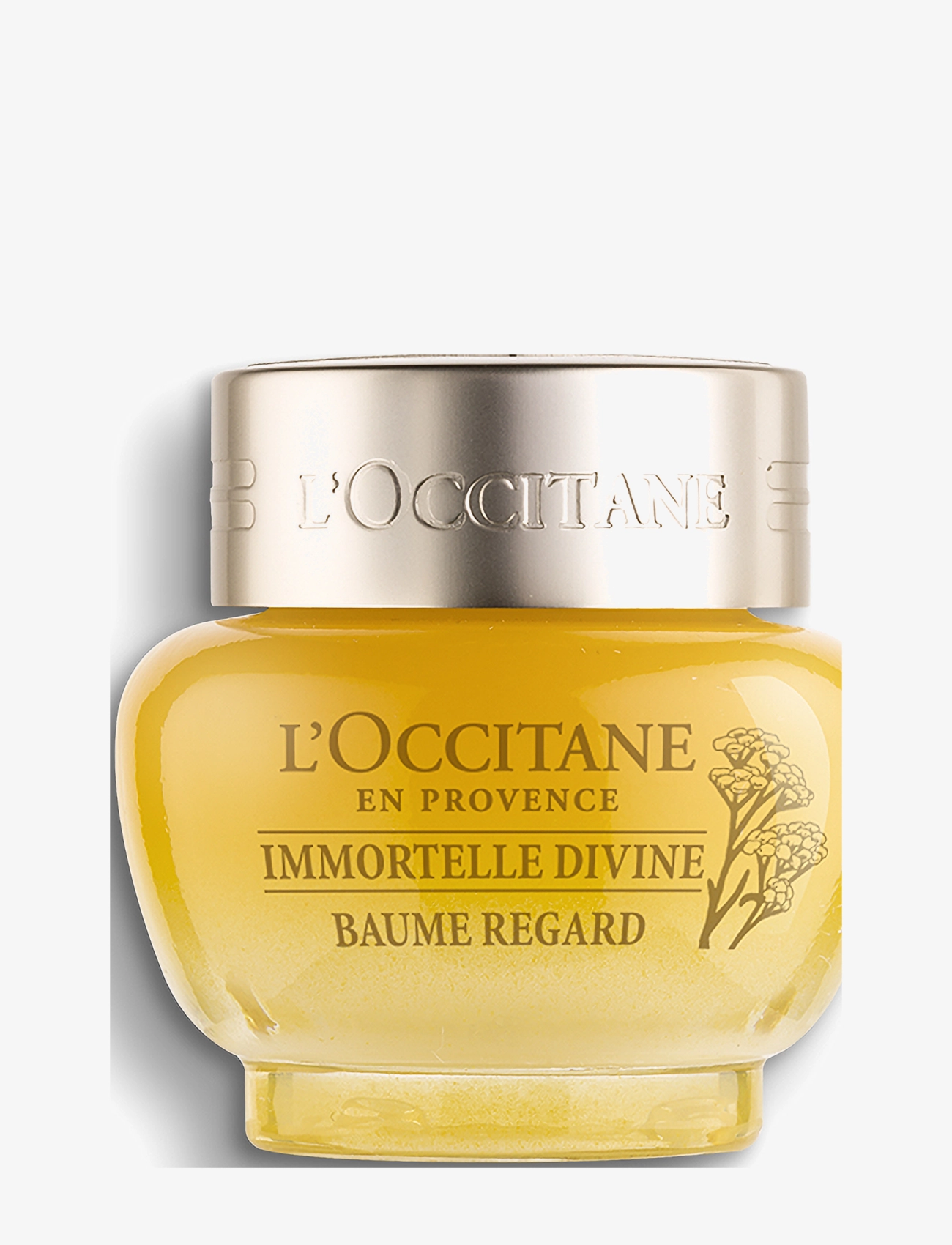 L'Occitane Immortelle Divine Eye Balm 15ml - Hyaluronsyra - CLEAR / undefined