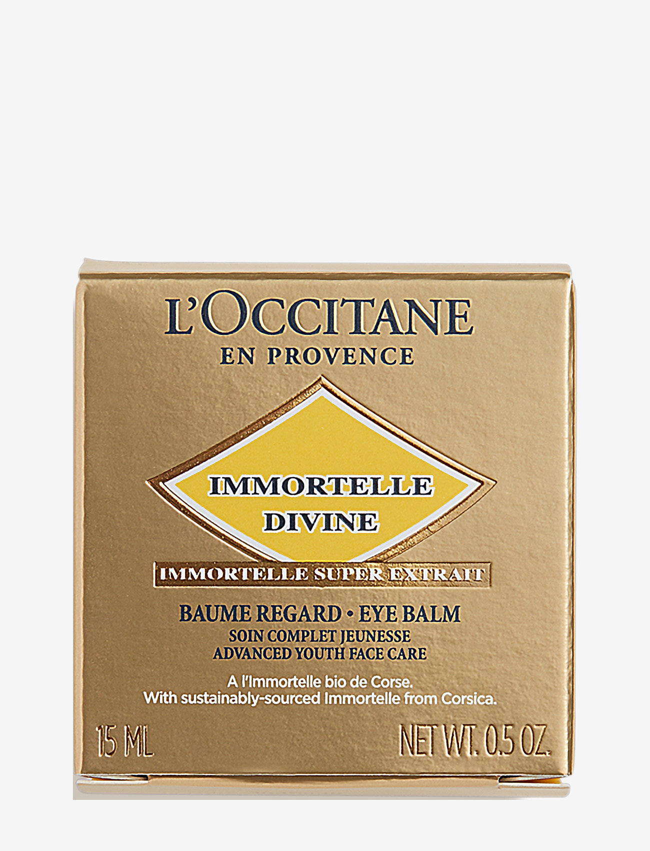 L'Occitane - Immortelle Divine Eye Balm 15ml - eye cream - clear - 1