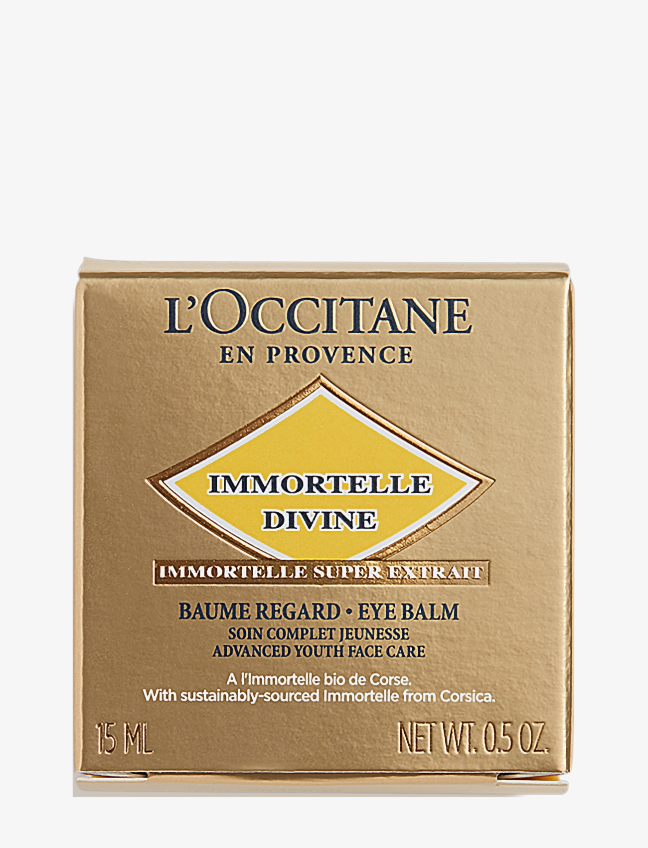 L'Occitane - Immortelle Divine Eye Balm 15ml - Ögonkräm - clear - 1