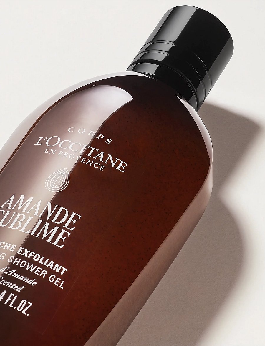 L'Occitane - Almond (Amande) Exfoliating Shower Gel 250ml - duschgel & duscholjor - 1017 - 0