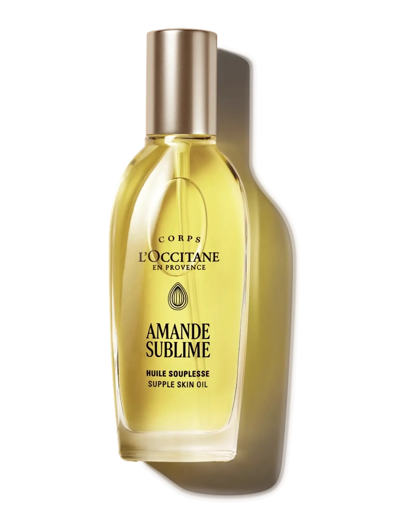 L'Occitane Almond (Amande) Supple Skin Oil 100ml - Hudpleje - 1017 / clear