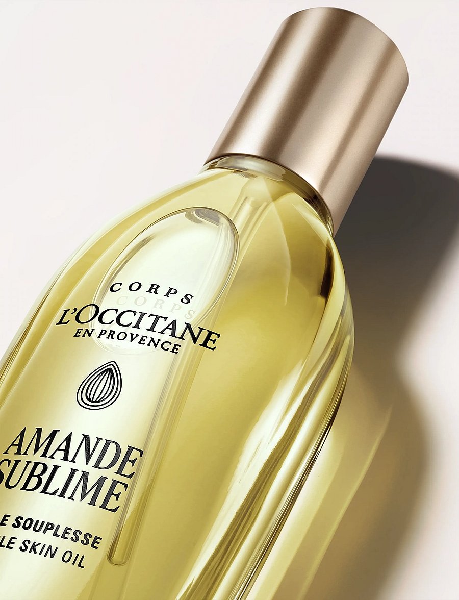 L'Occitane - Almond (Amande) Supple Skin Oil 100ml - vartaloöljyt - 1017 - 0