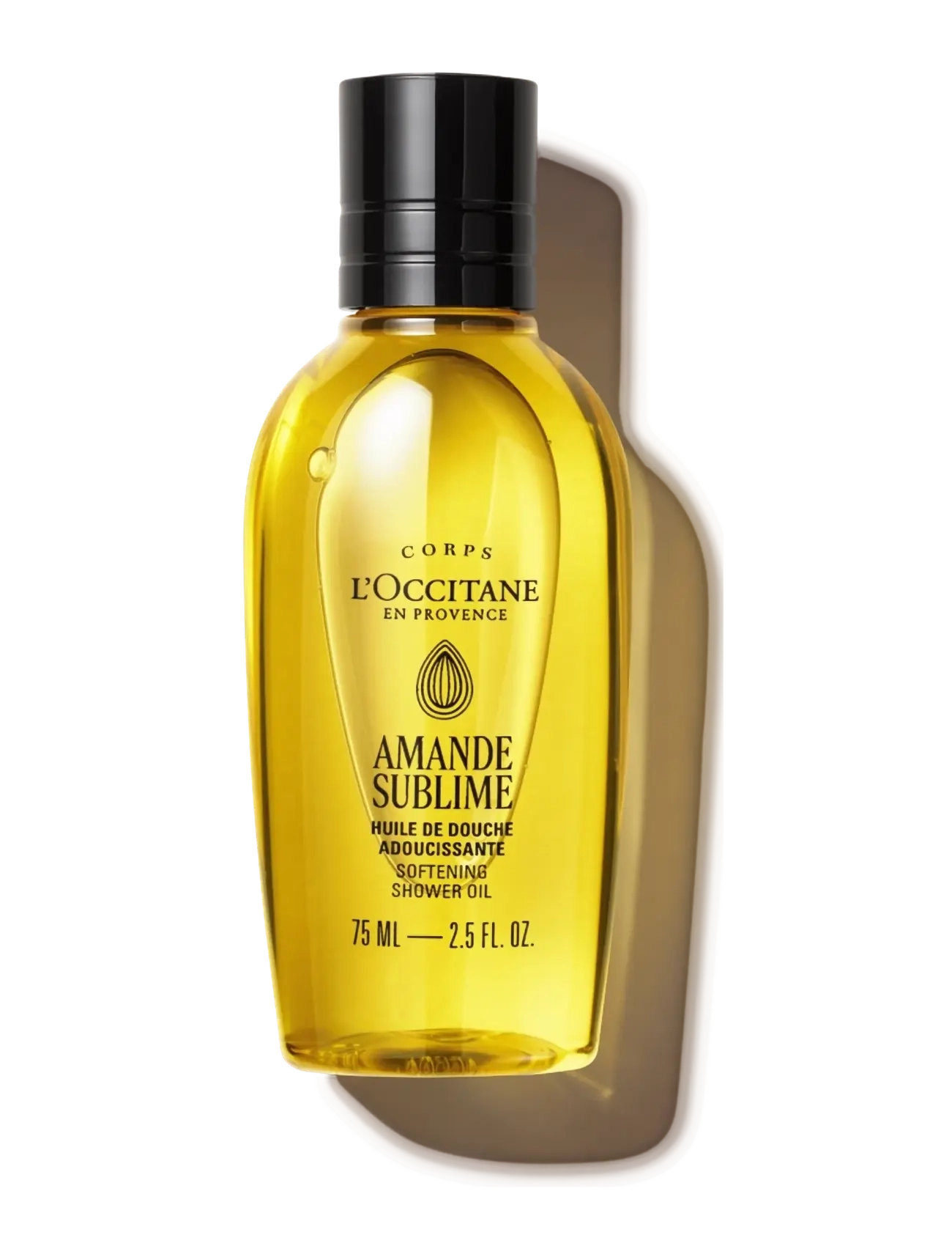 L'Occitane Almond (Amande) Shower Oil, 75 ml, Nude, Krop > Bruseolie, Dame