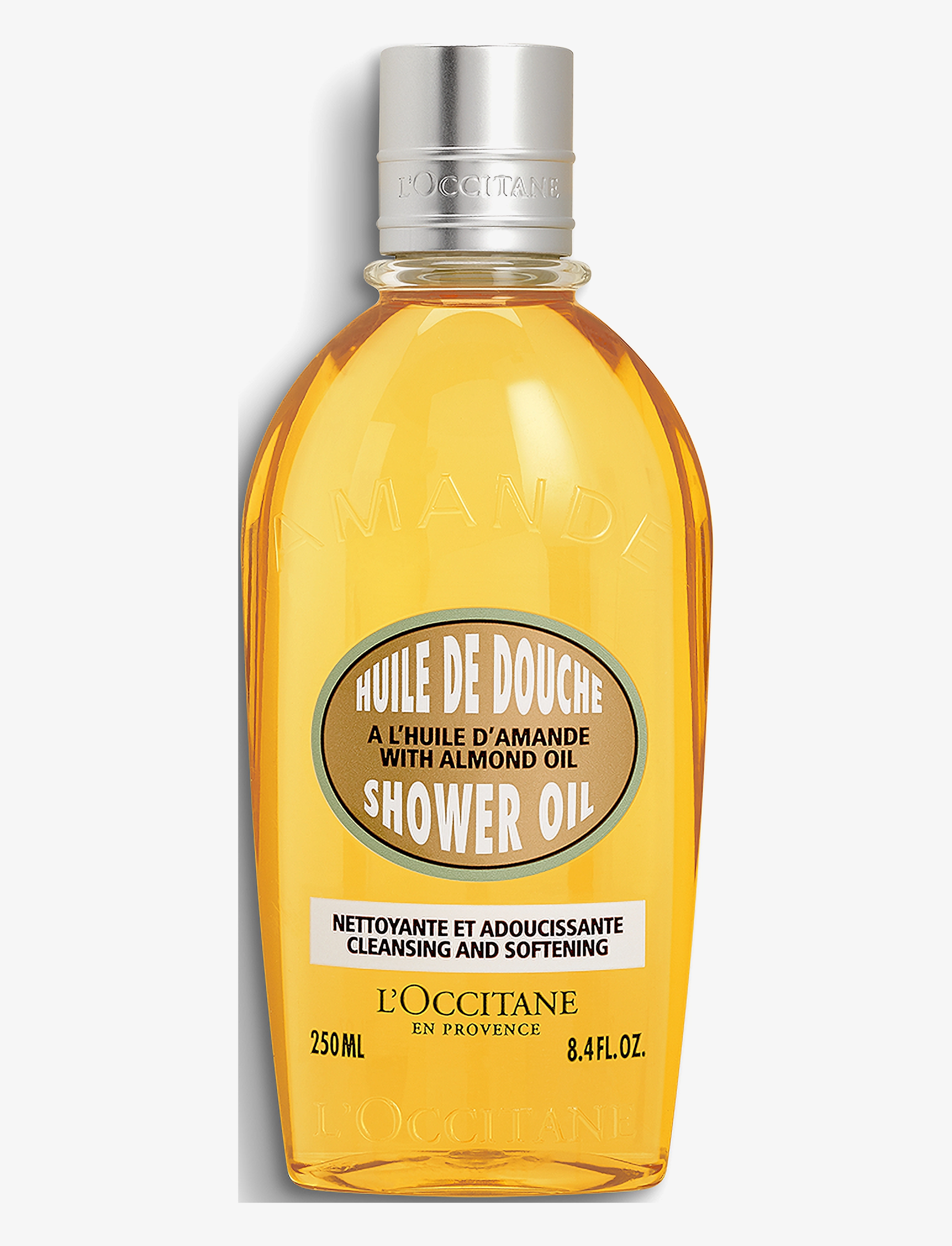 L'Occitane Almond Shower Oil 250ml - Kropspleje - CLEAR / undefined