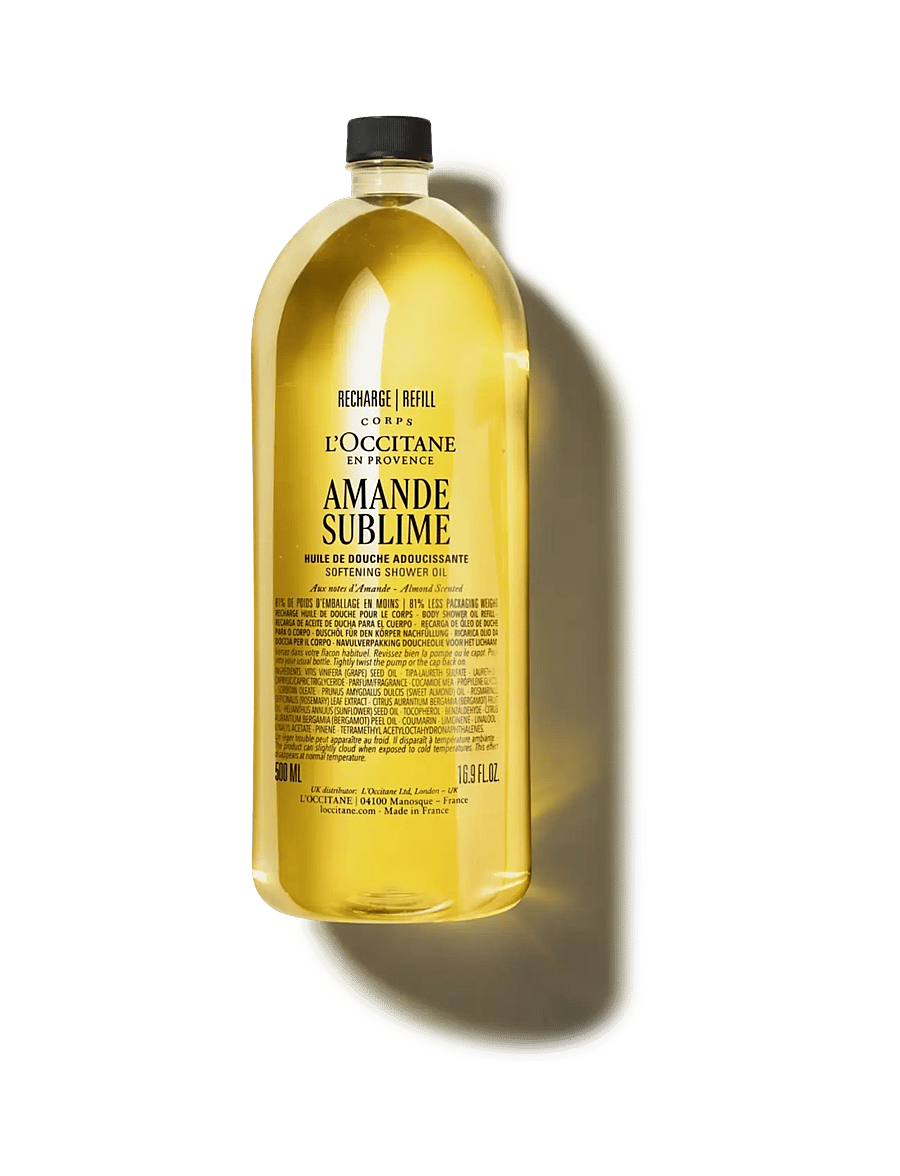 L'Occitane - Almond (Amande) Shower Oil Refill 500ml - shower gel & bruseolier - 1017 - 1