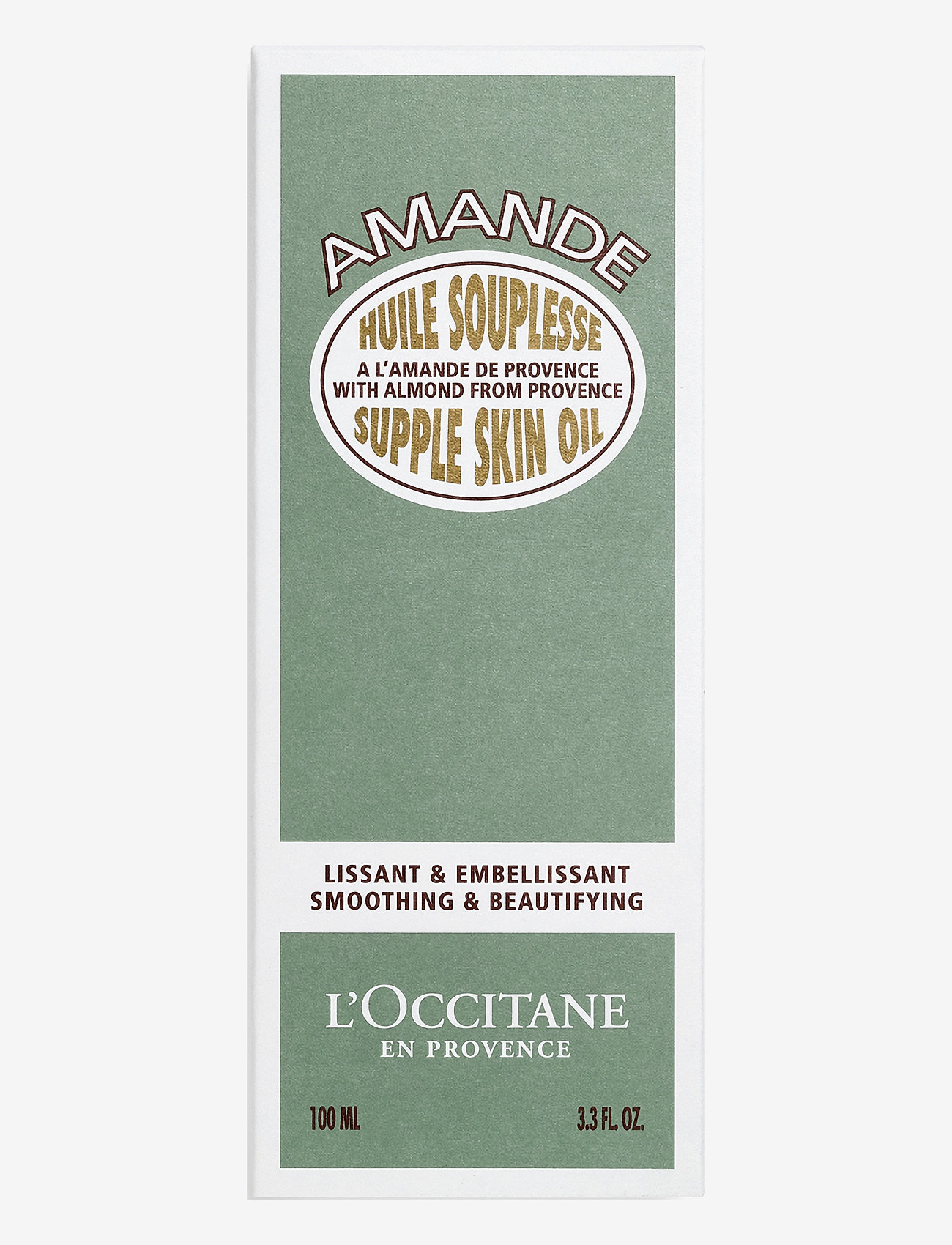L'Occitane - Almond Supple Skin Oil 100ml - body lotion - clear - 1