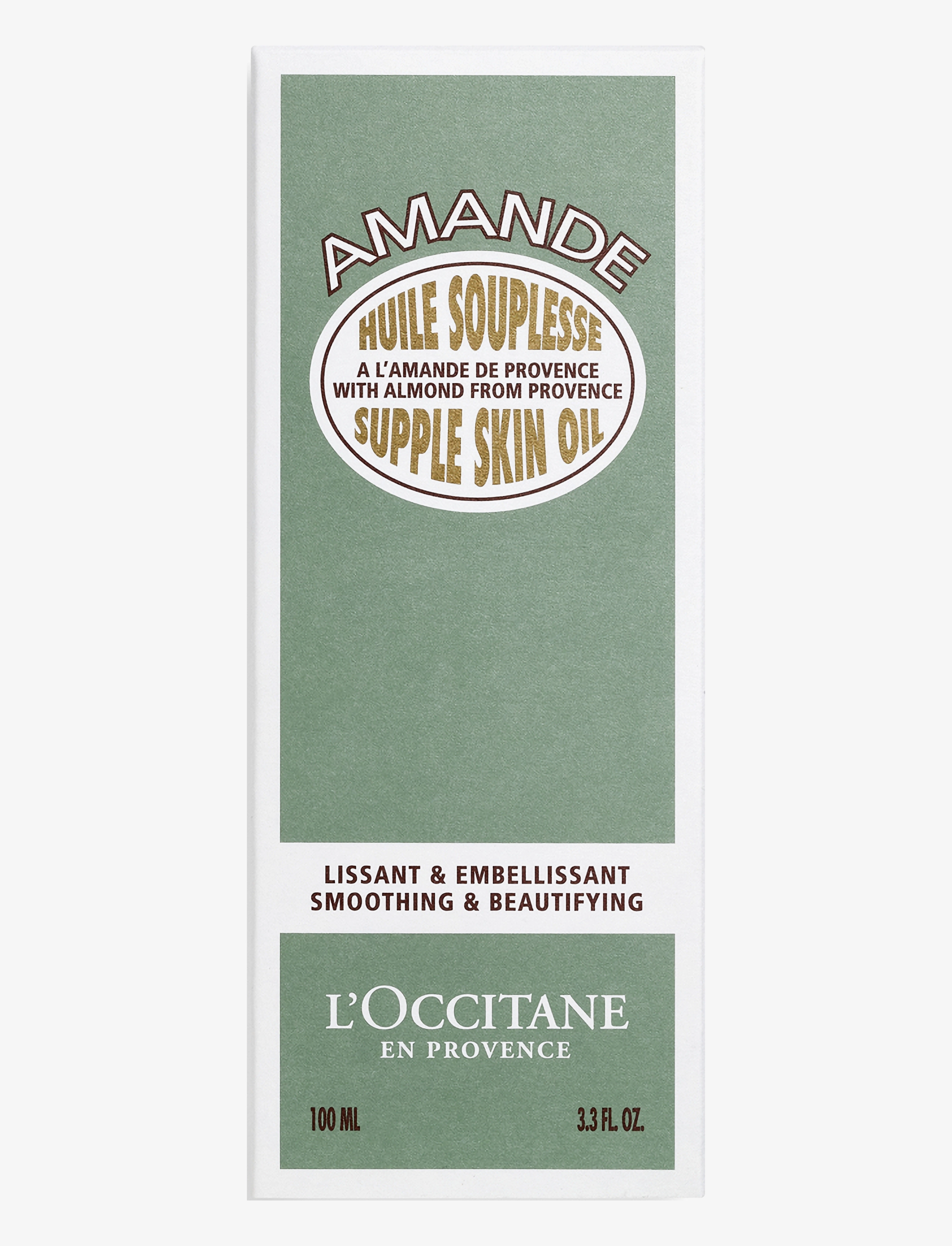 L'Occitane - Almond Supple Skin Oil 100ml - body lotion - clear - 1