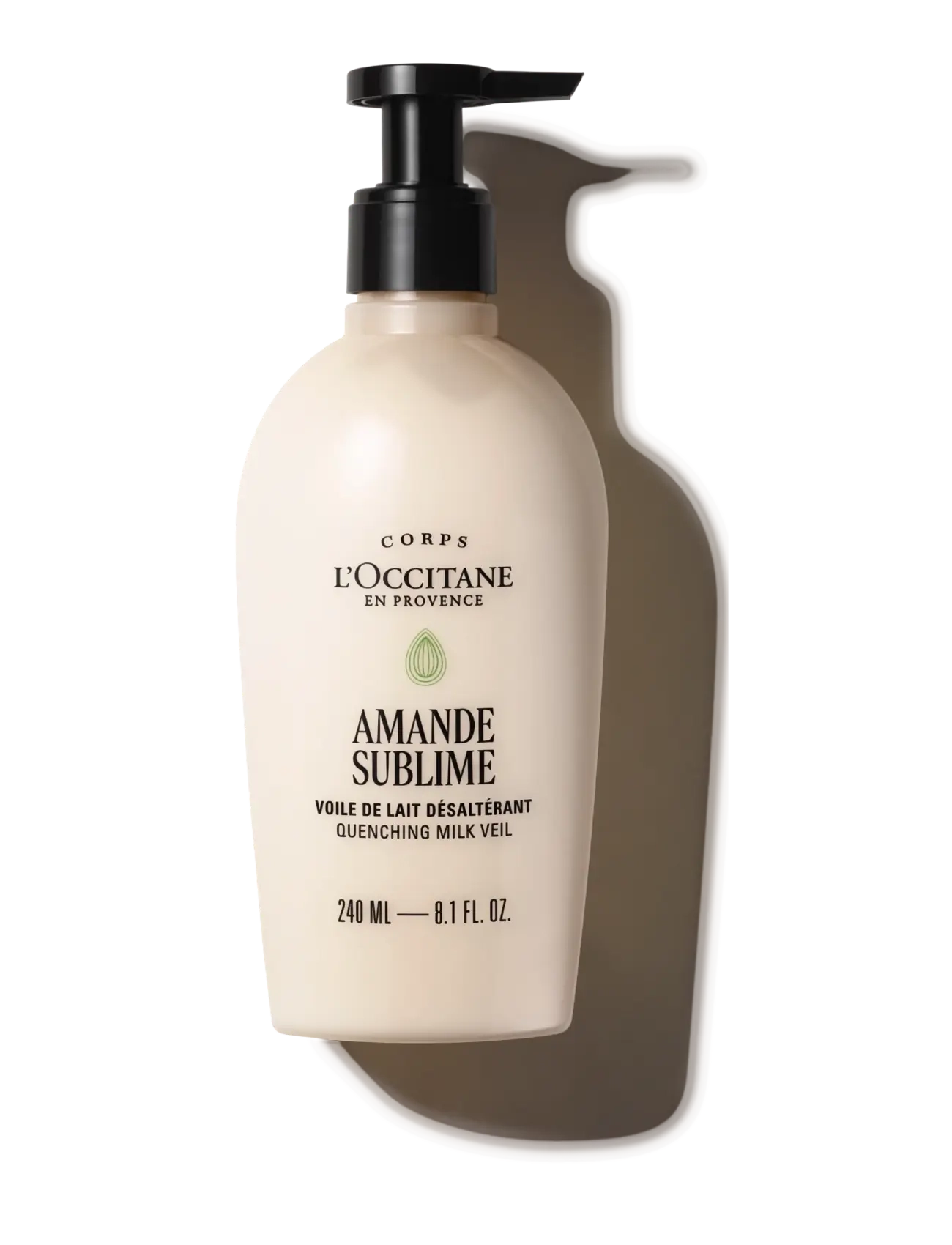 L'Occitane Almond (Amande) Milk Veil 240ml - Nyheter - 1017 / clear