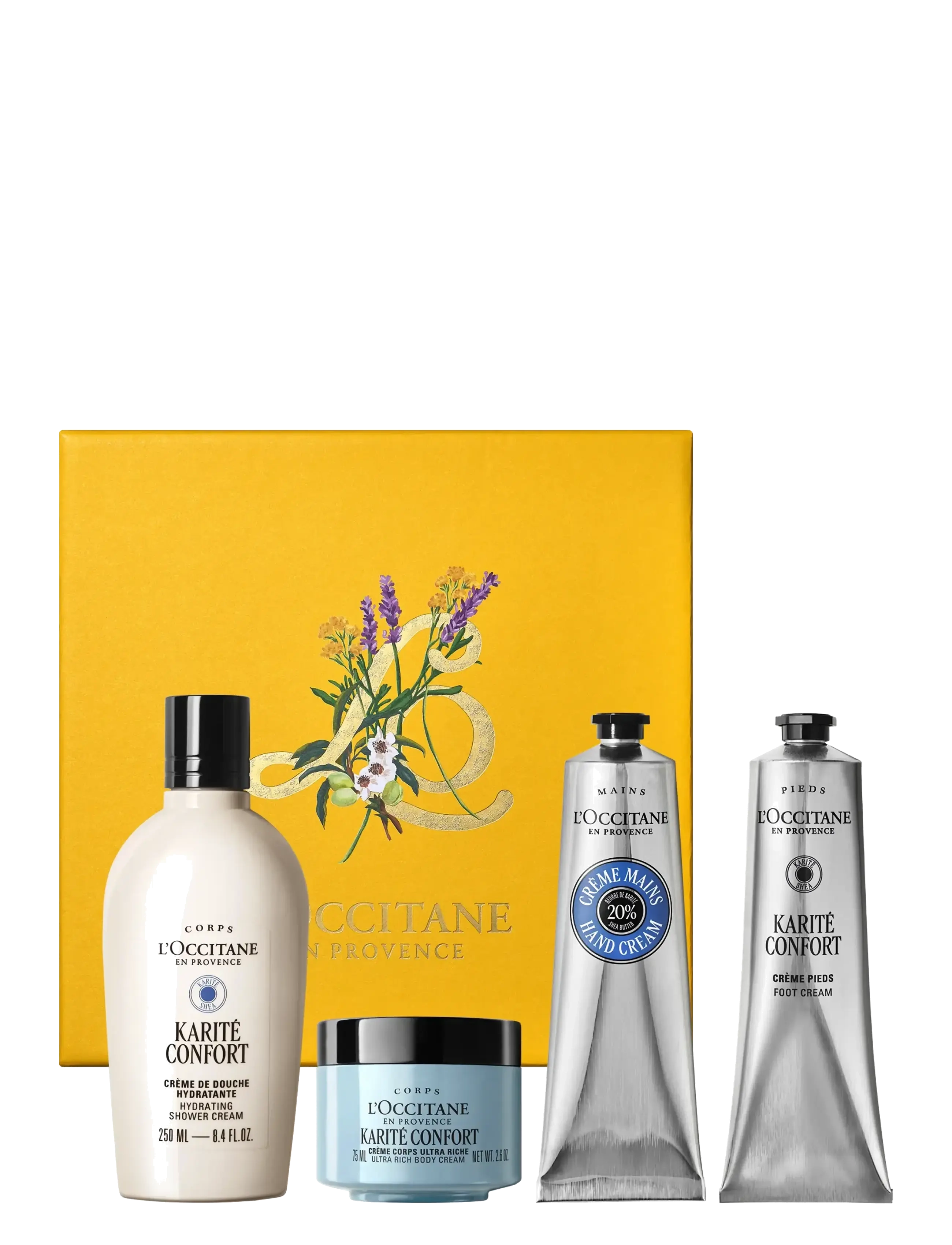 L'Occitane Shea (Karité) Body Set - Gavesæt - WHITE / white