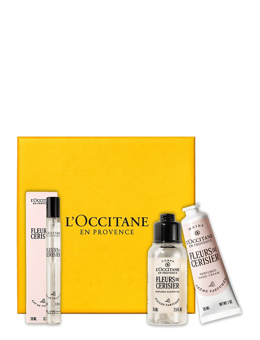 L'Occitane - Fleurs De Cerisier Routine - shower gel & bruseolier - white - 0
