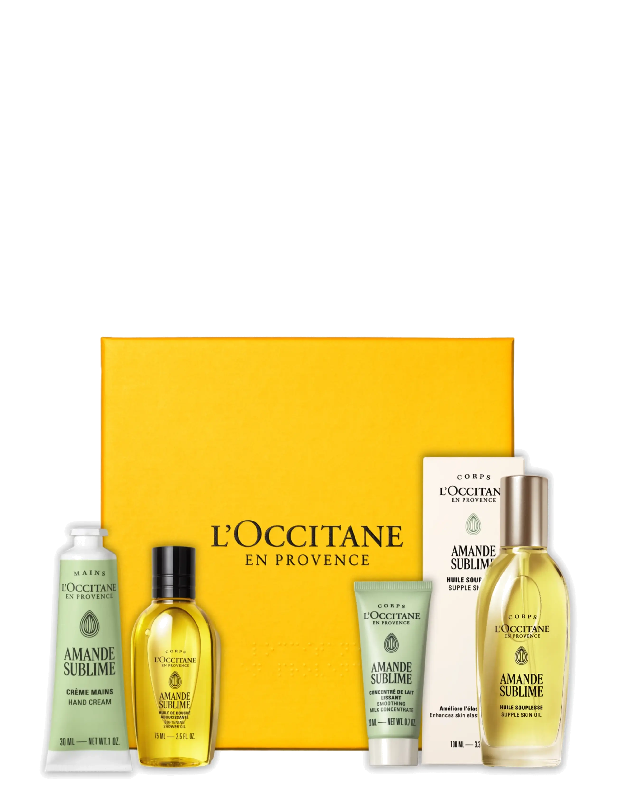 L'Occitane Almond Body Gift Set, Hand Creme, Hvid, Str: ONE SIZE