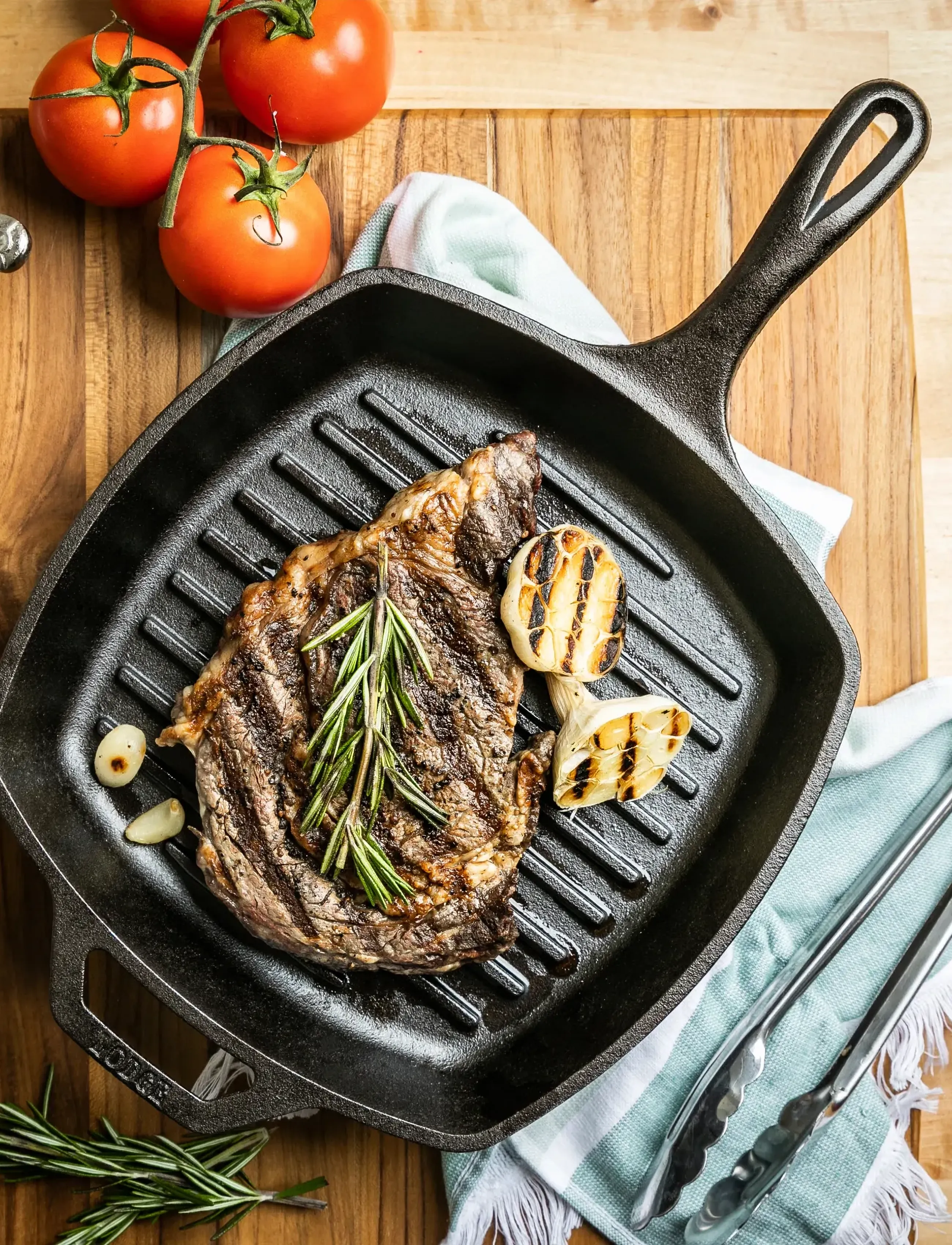 Lodge Grillpanna Fyrkantig 27 Cm Classic Collection, One Size, Kitchen, Schwarz - Pots & Pans, Homeware