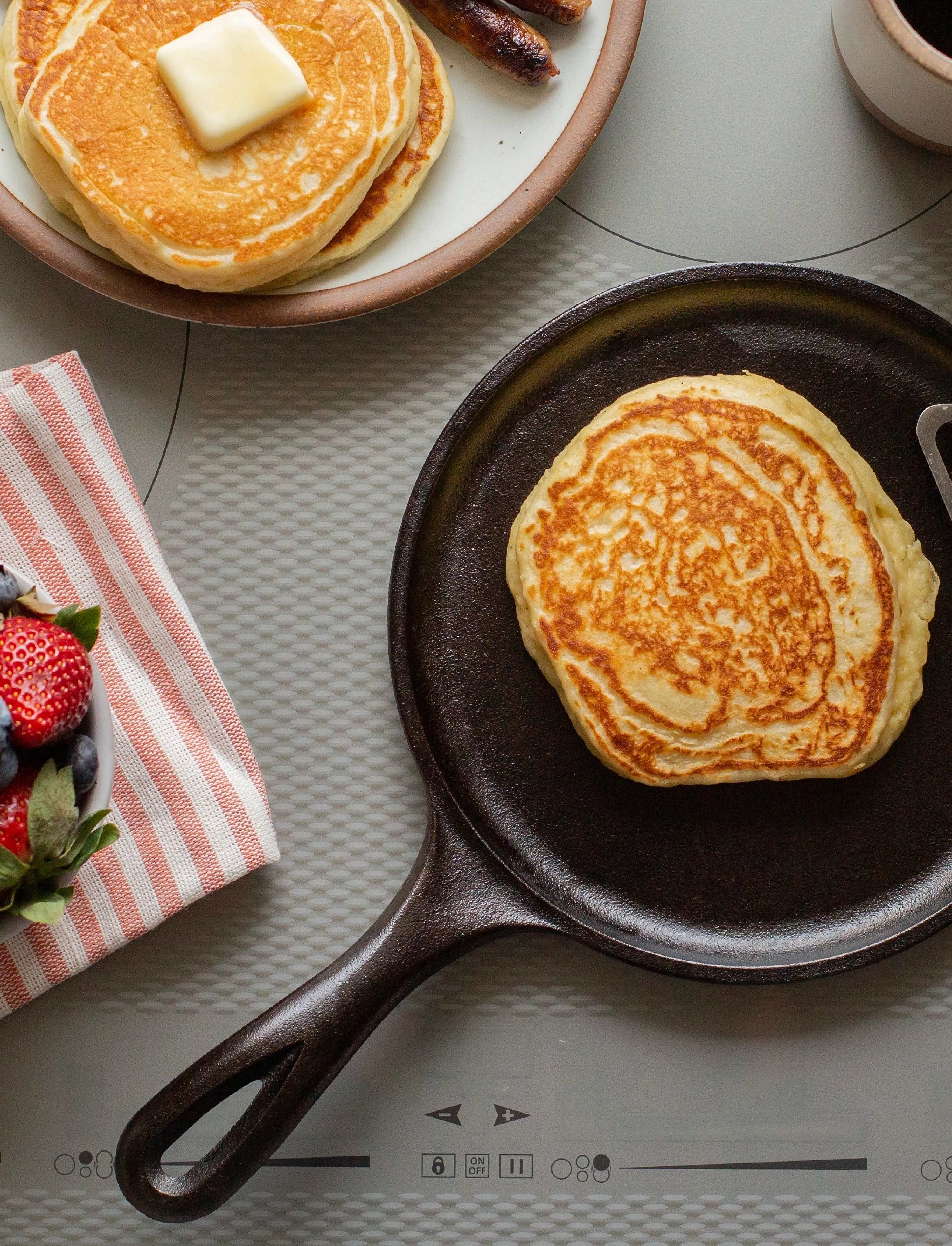 Lodge Crêpes/Pannkakspanna 27 Cm Classic Collection, One Size, Kitchen, Schwarz - Pots & Pans, Homeware