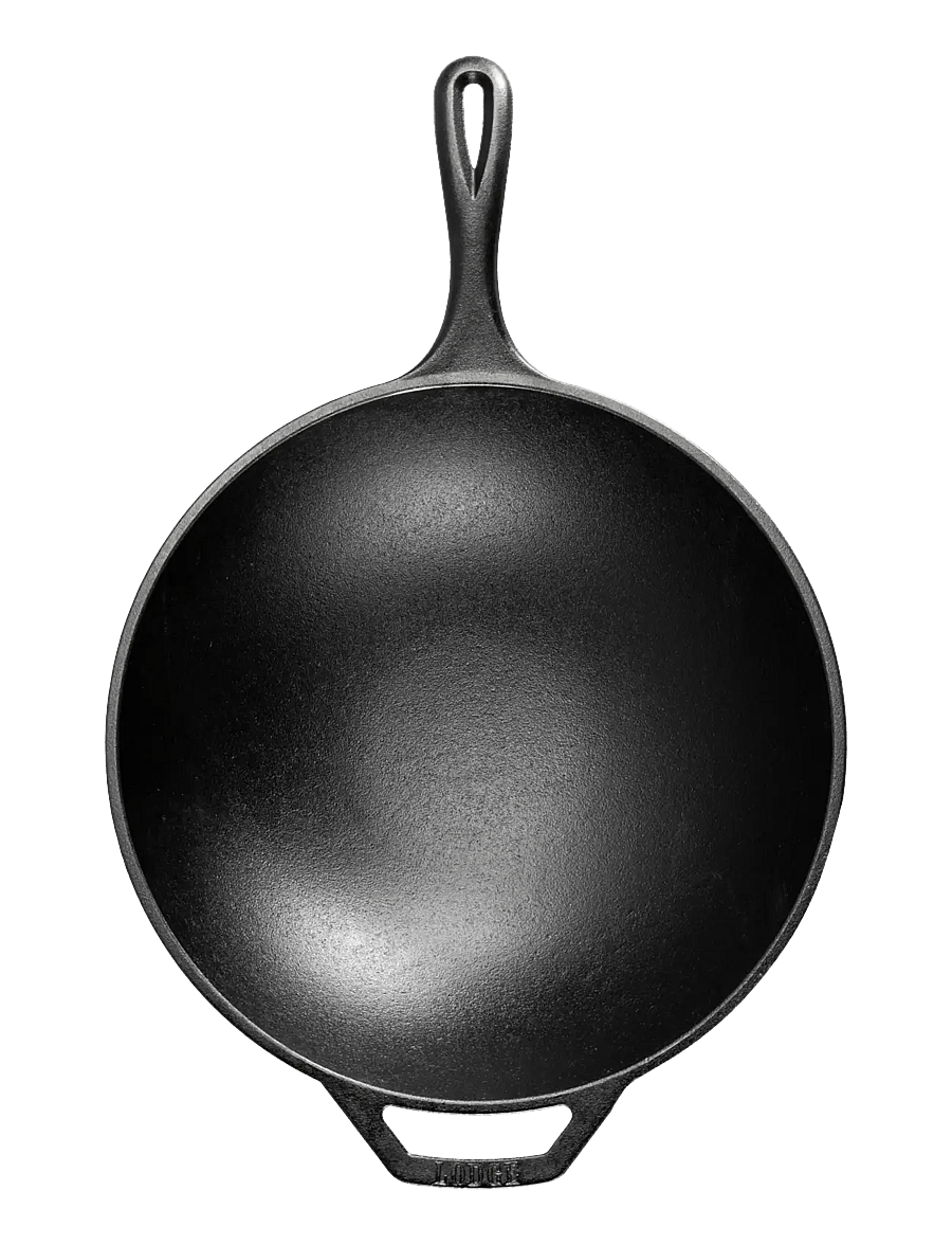 Lodge - Wokpanna 32 cm - Chef collection - woks - black - 2