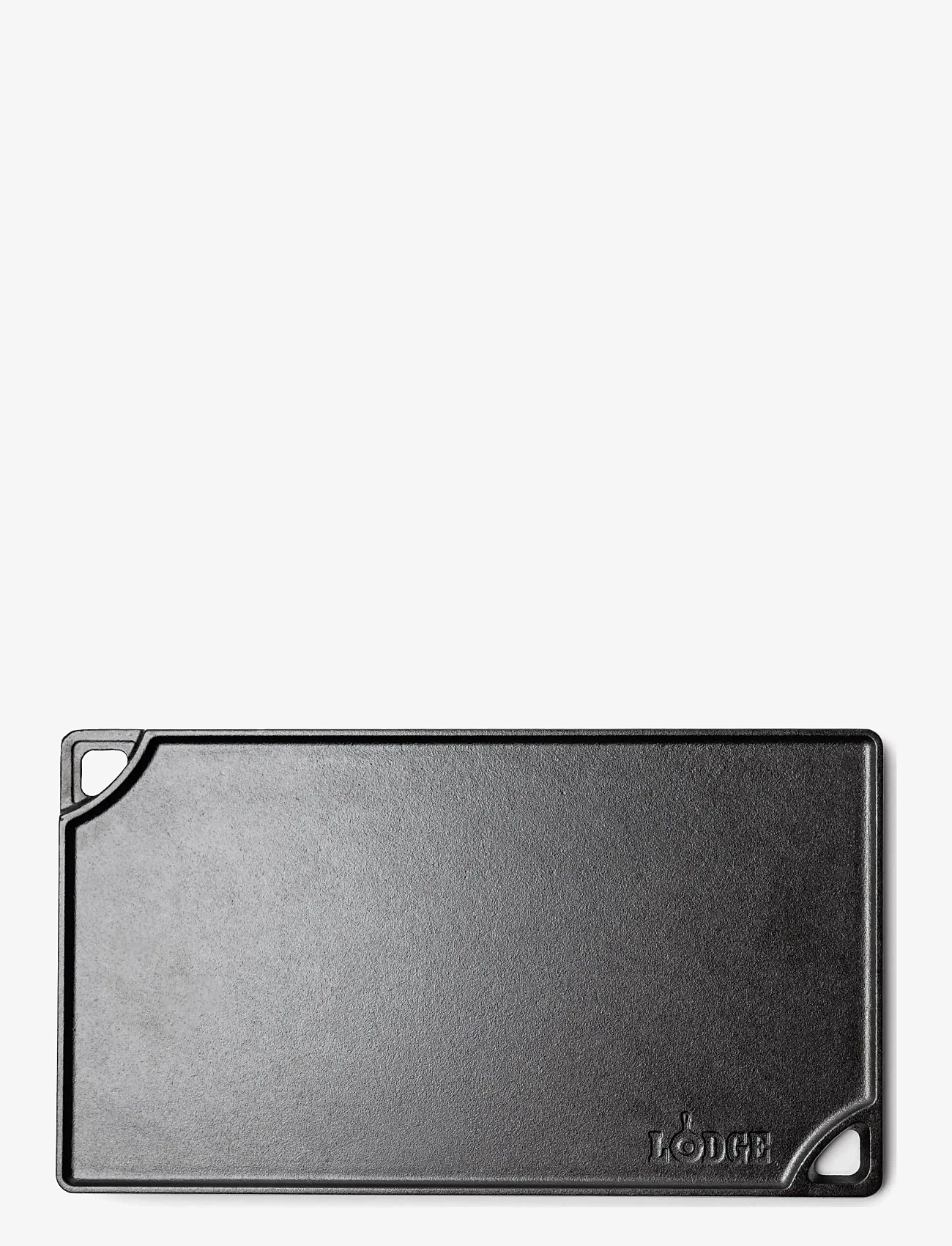 Lodge - Vändbar stek/grill platta i gjutjärn Classic collection - poêles à frire - black - 1