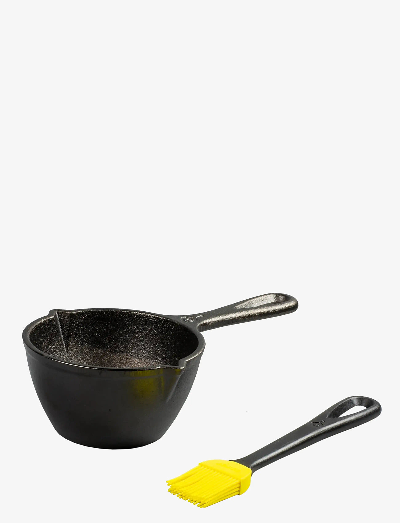 Lodge - Såskastrull med silikonborste LMPB21 - grill tools - black - 1