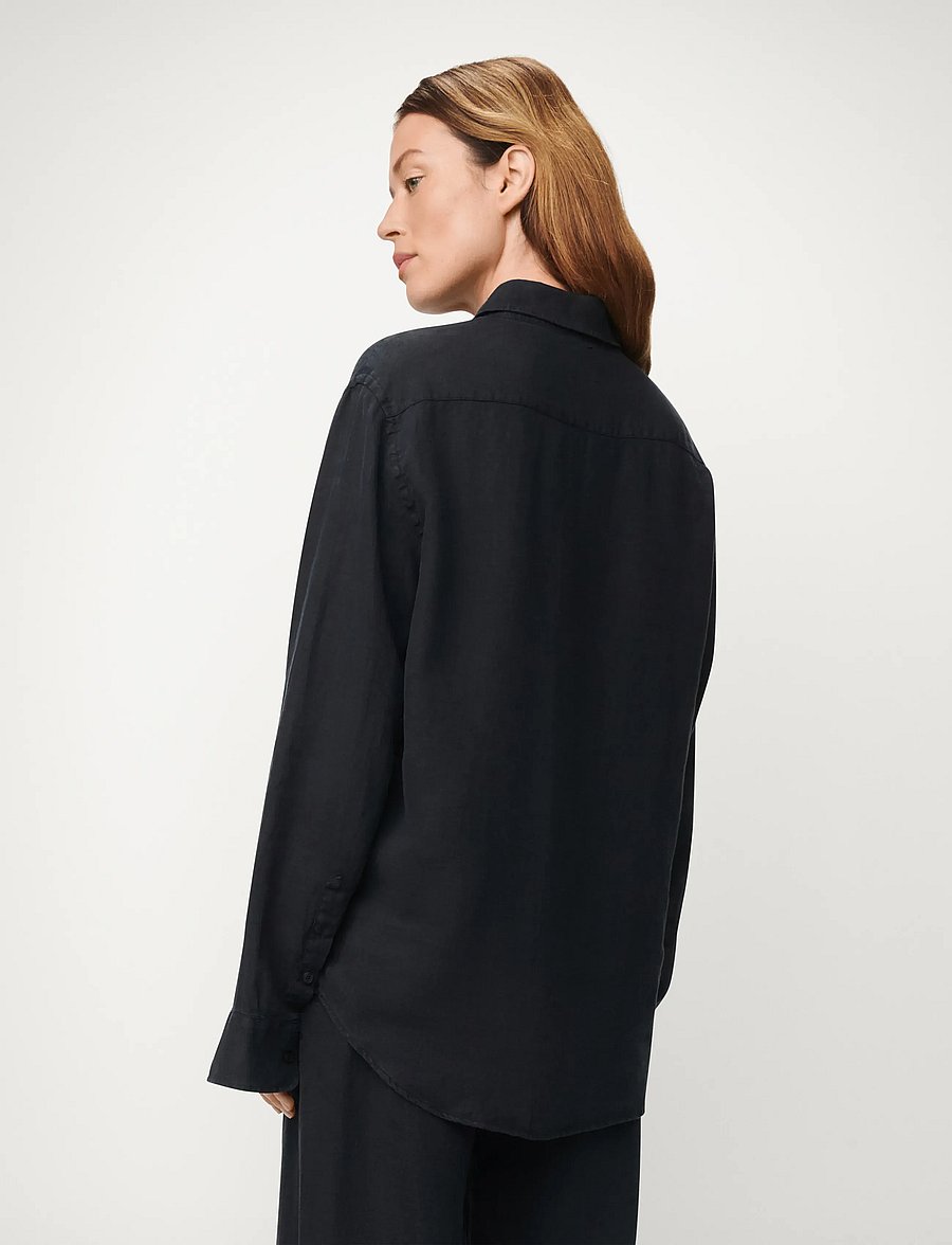 Lois Jeans - Lucas - langärmlige hemden - 7905 blue linen light - 60 navy - 4