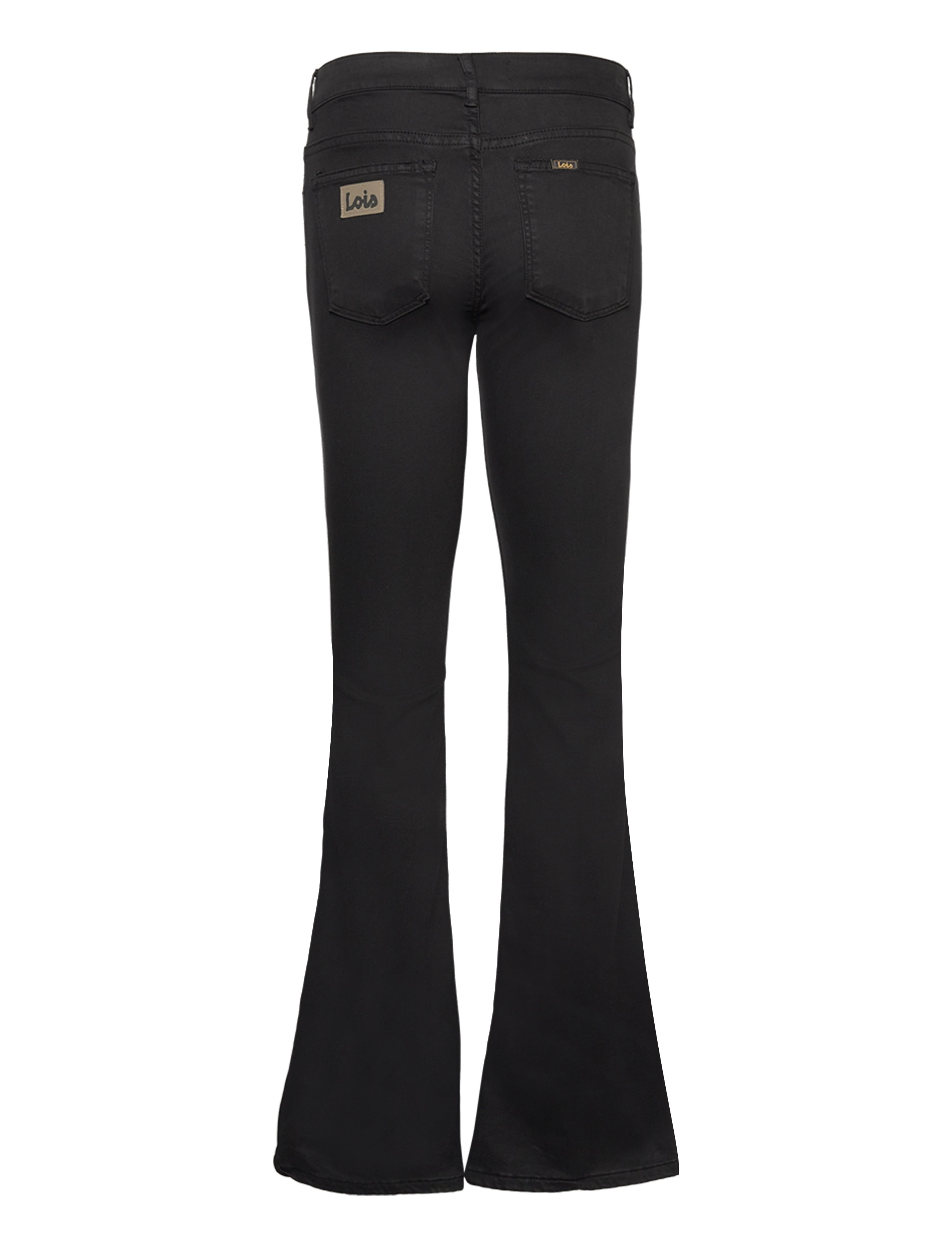 Lois Jeans - Raval-16 5043 Lea Soft Colour - flared jeans - black - 2