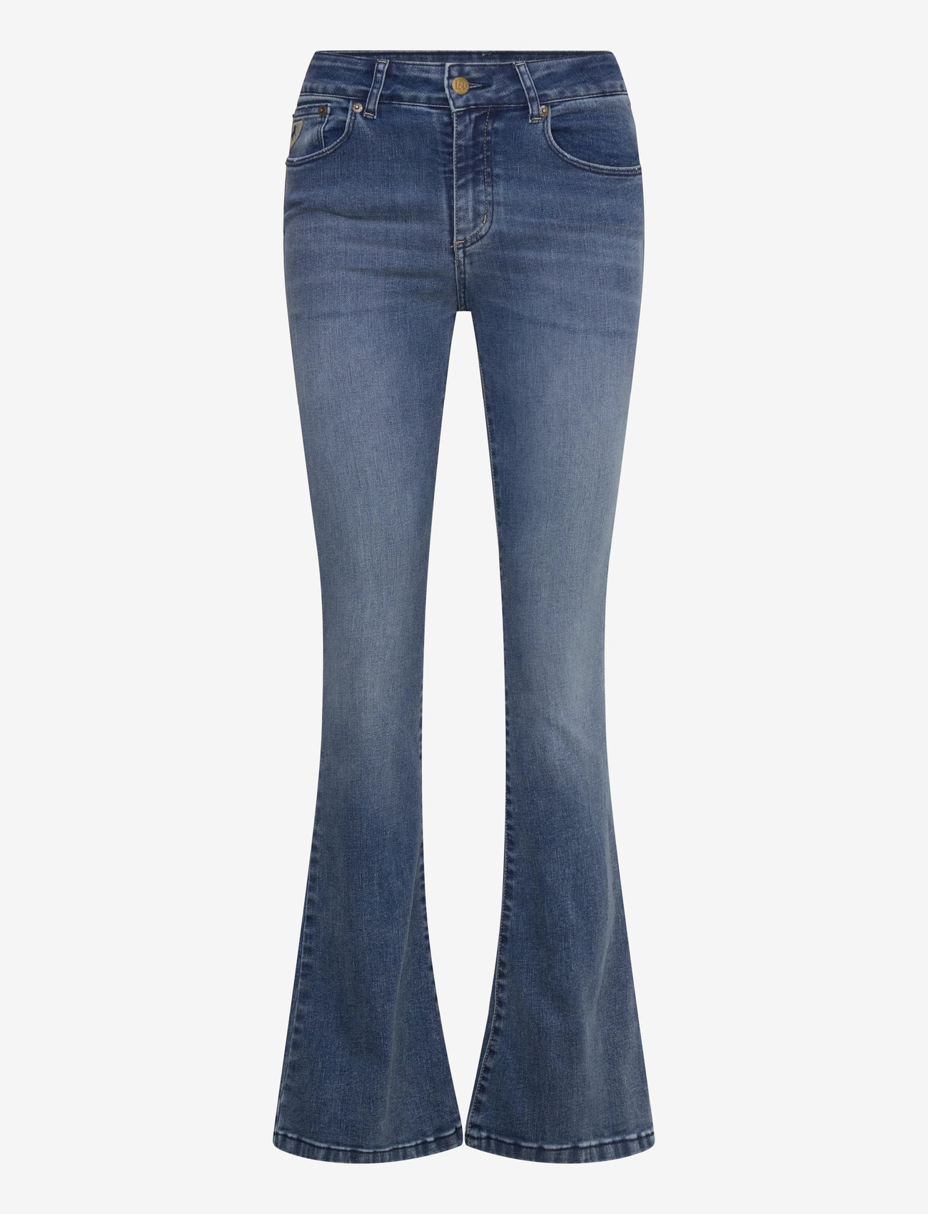 Lois Jeans - Raval-16 - utsvängda jeans - 5374 re ram cobalt - 1
