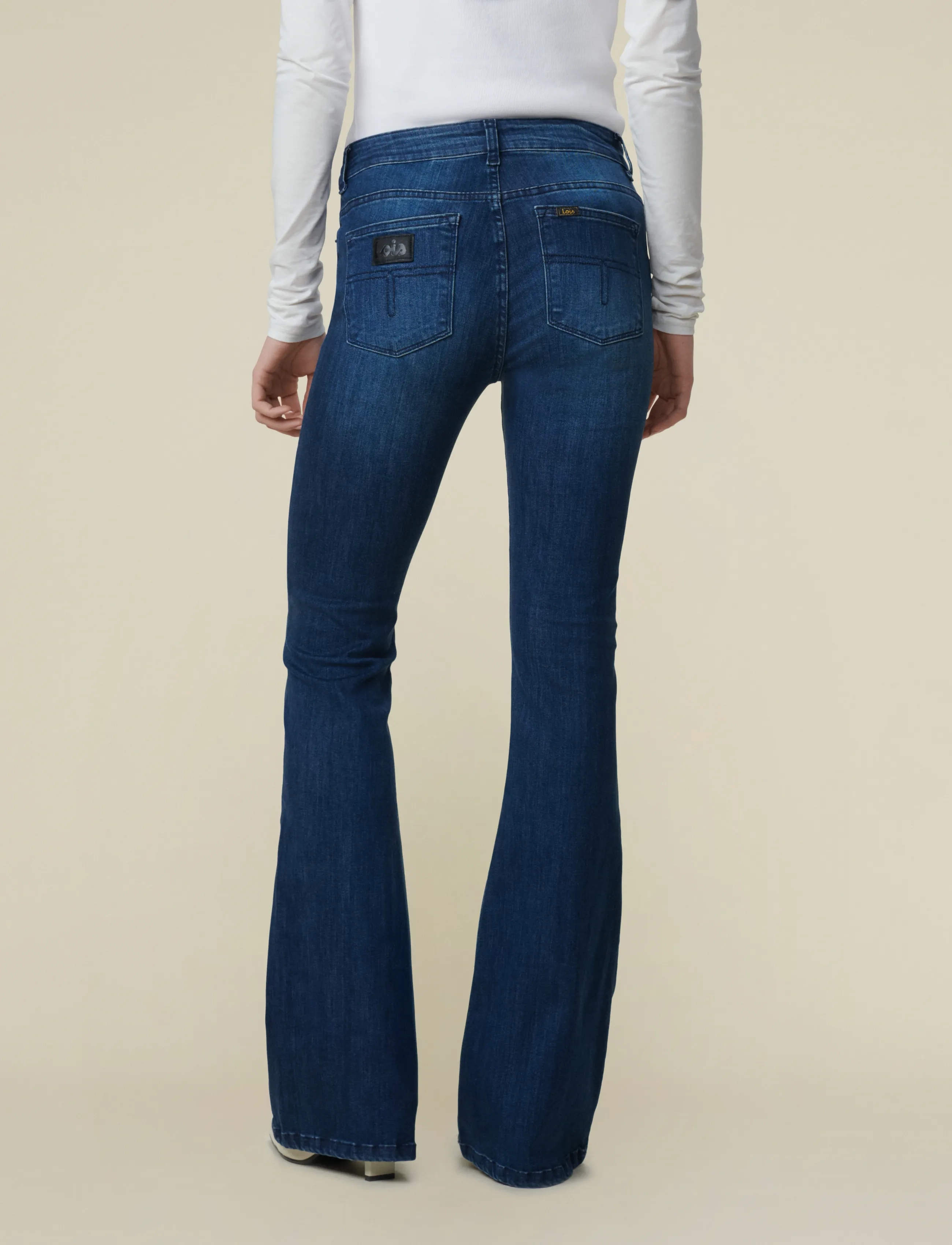 Lois Jeans - Raval-16 5399 Leia Beat - flared jeans - dark blue - 4
