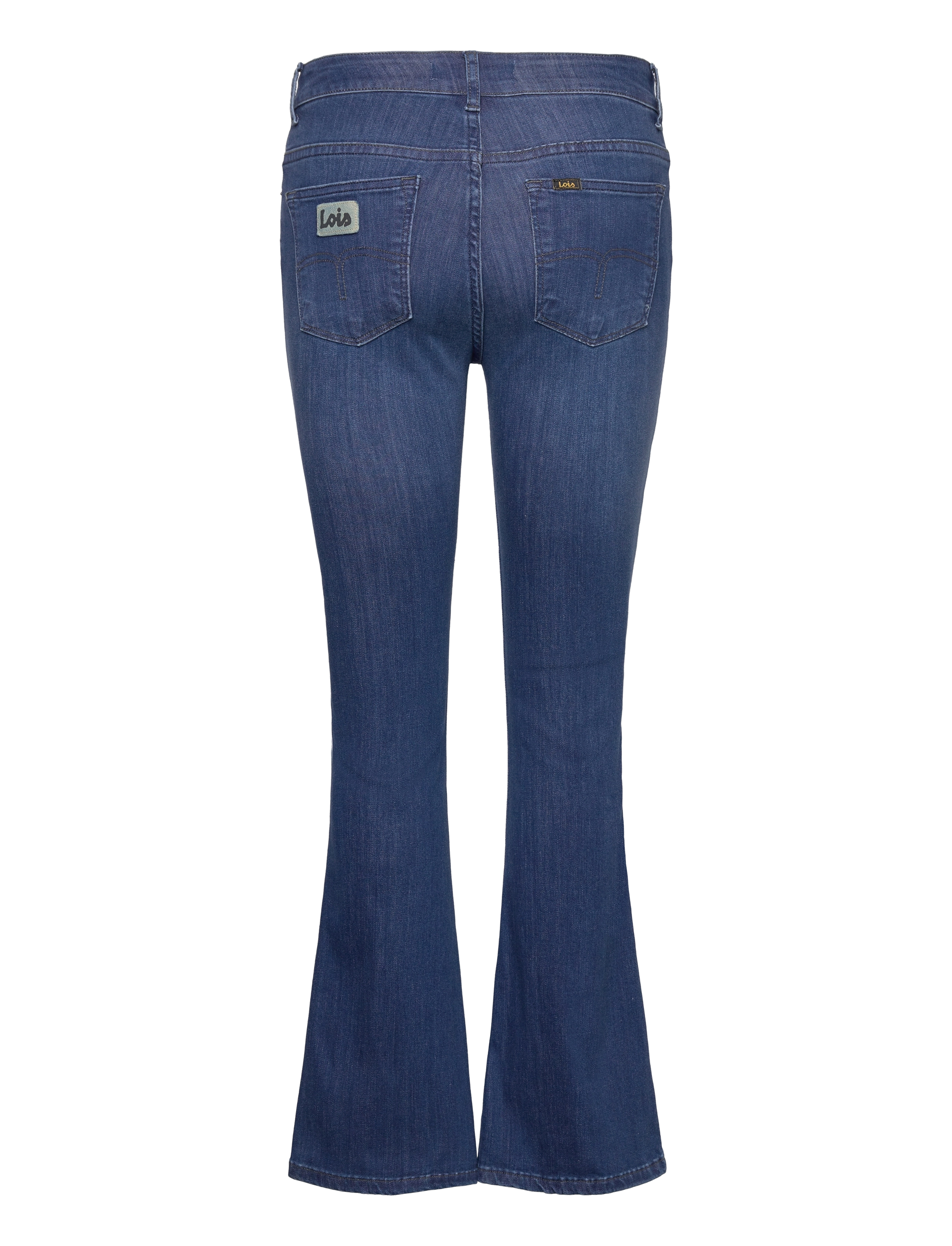Lois Jeans - Raval-16 5450 Leia Teal - leveälahkeiset farkut - dark blue - 2