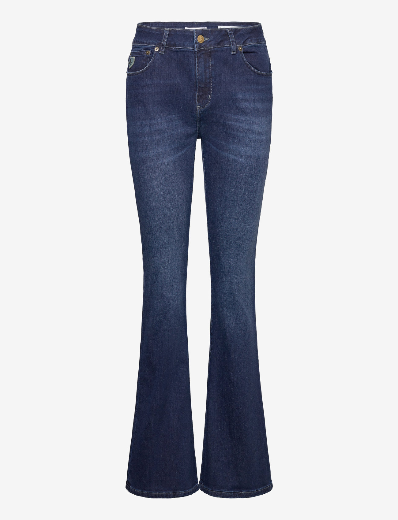 Lois Jeans - Raval-16 5707 Marconi Mist - utsvängda jeans - dark blue - 1