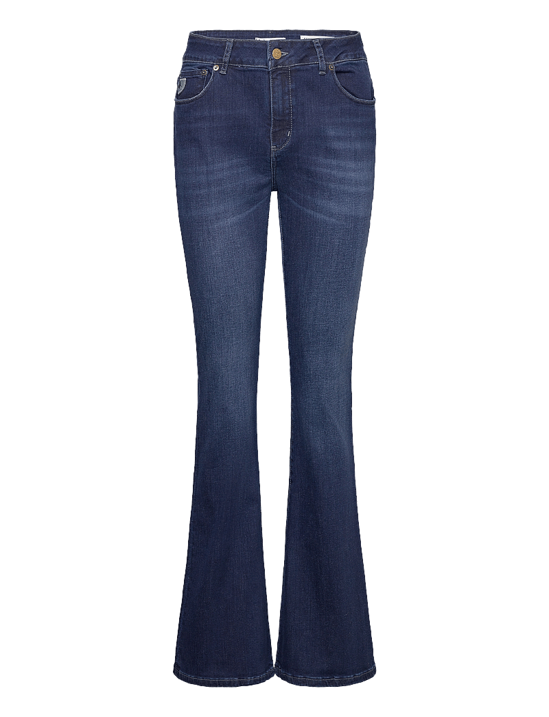 Lois Jeans - Raval-16 5707 Marconi Mist - utsvängda jeans - dark blue - 1