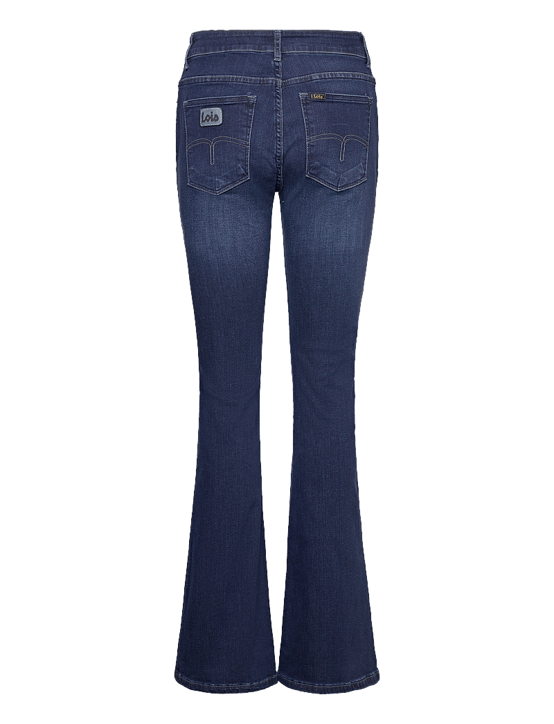 Lois Jeans - Raval-16 5707 Marconi Mist - utsvängda jeans - dark blue - 2