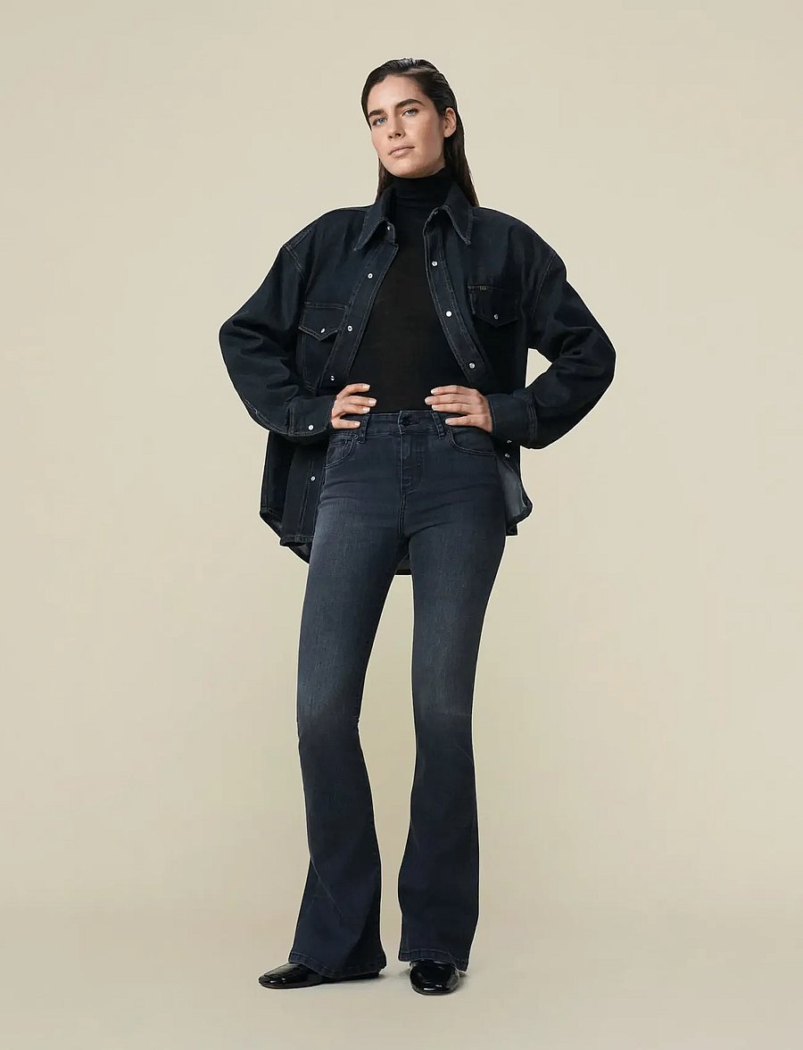 Lois Jeans - Raval-16 - schlaghosen - donatella black - 0