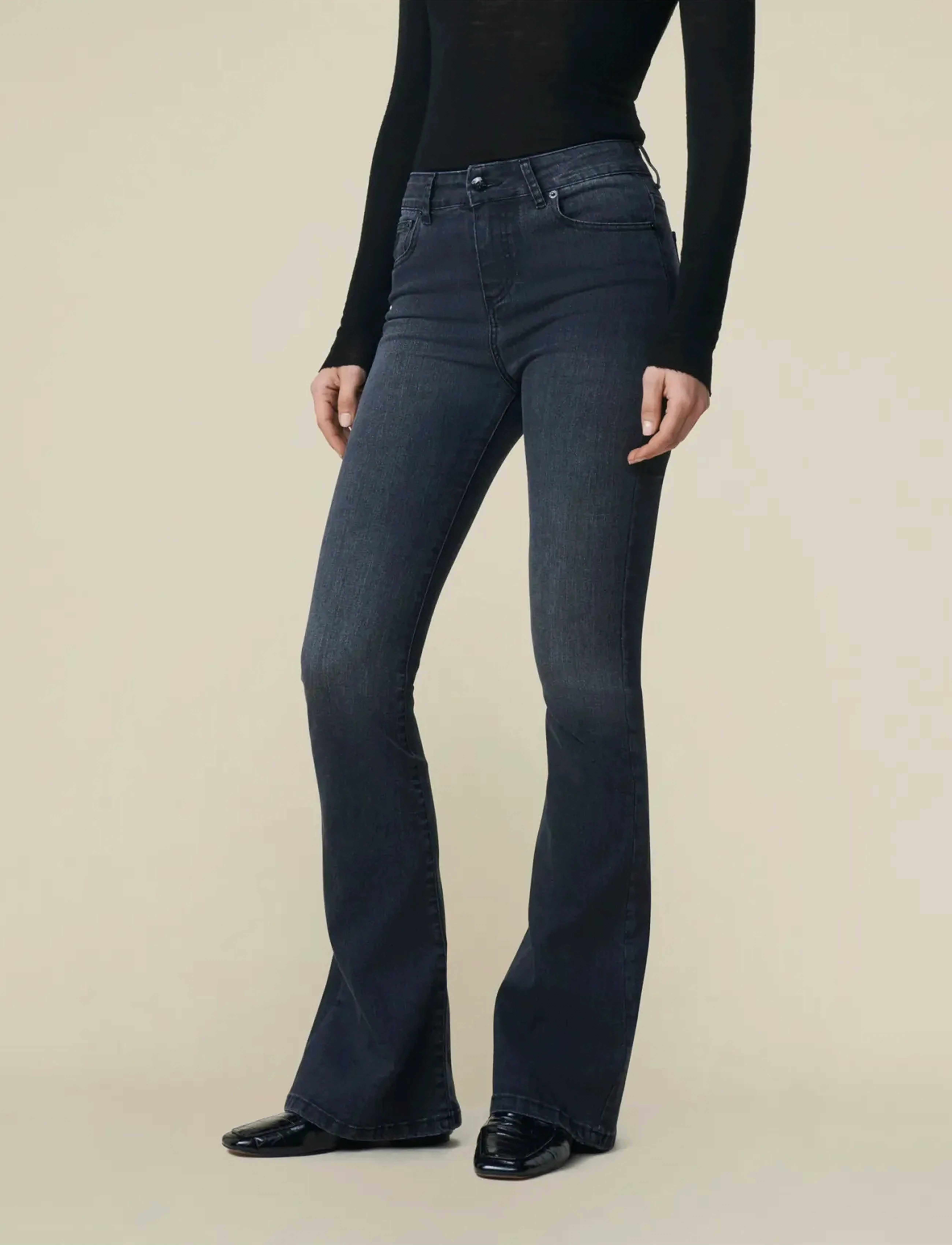Lois Jeans - Raval-16 - flared jeans - donatella black - 3