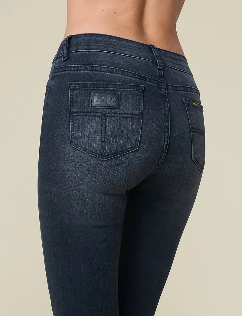 Lois Jeans - Raval-16 - alt eriti laia säärega teksad - donatella black - 5