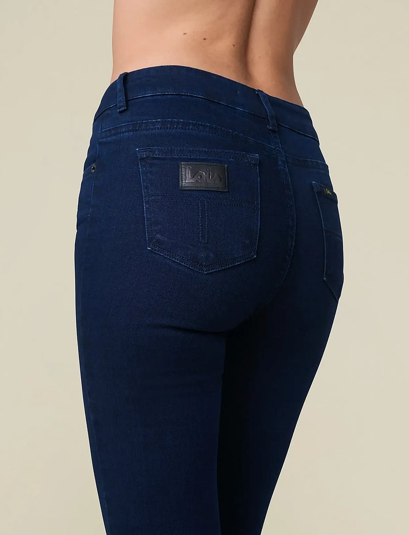 Lois Jeans - Raval-16 - schlaghosen - night blue rinse - 5