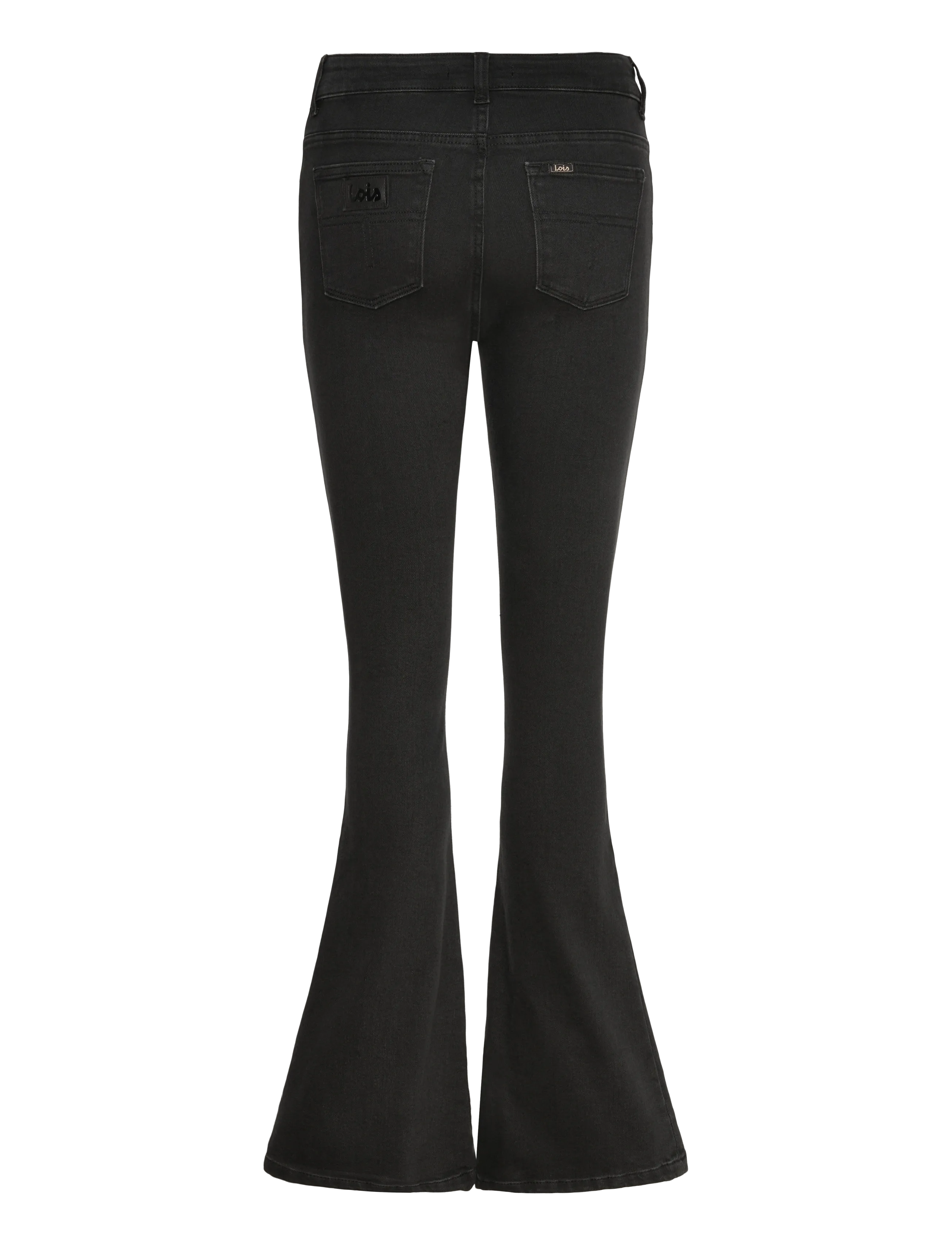 Lois Jeans - Raval-16 - flared jeans - mallow bob black - 1