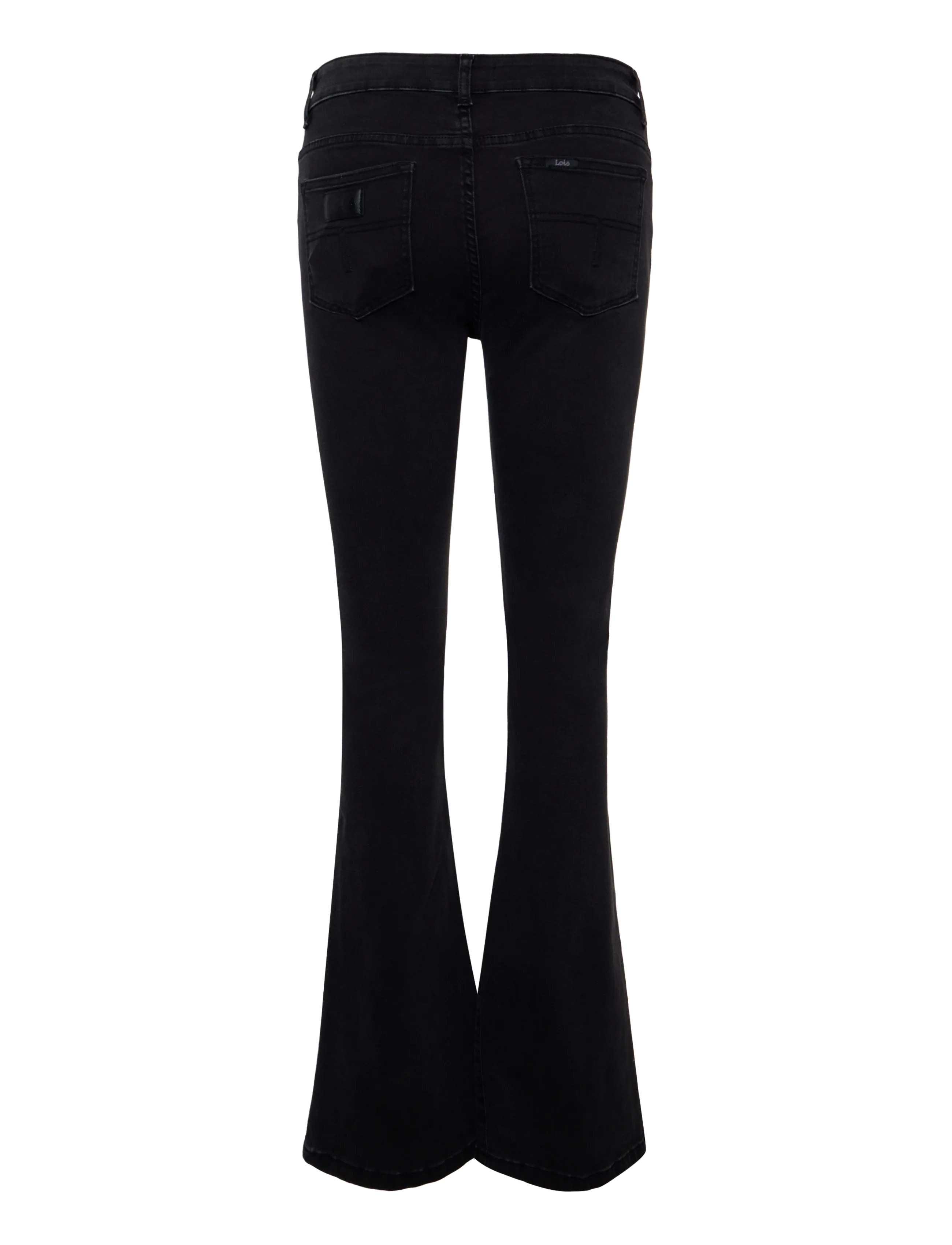 Lois Jeans - Raval 16 - utsvängda jeans - 8070 gisele blackness - 1