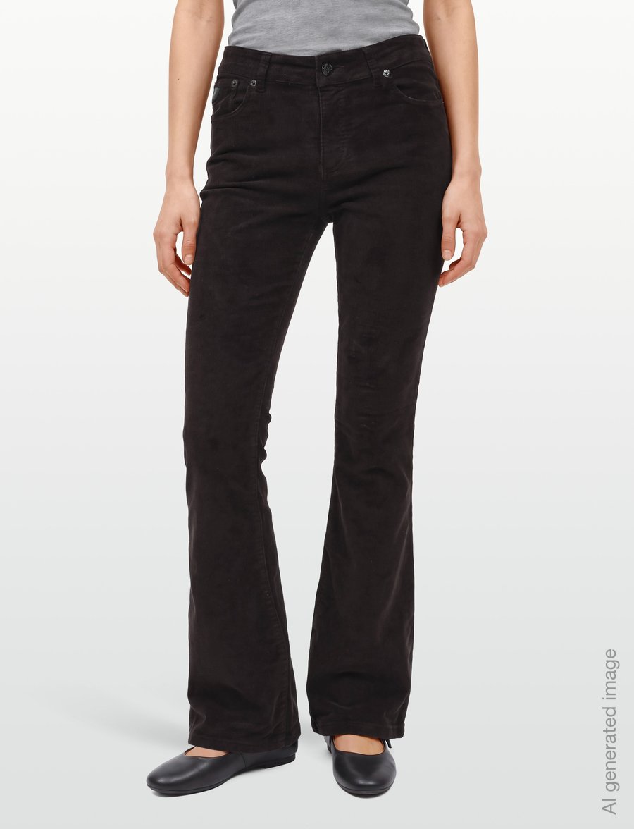 Lois Jeans - Raval 16 - Shiny Cord - corduroy pants - 775 chocolate brown - 3