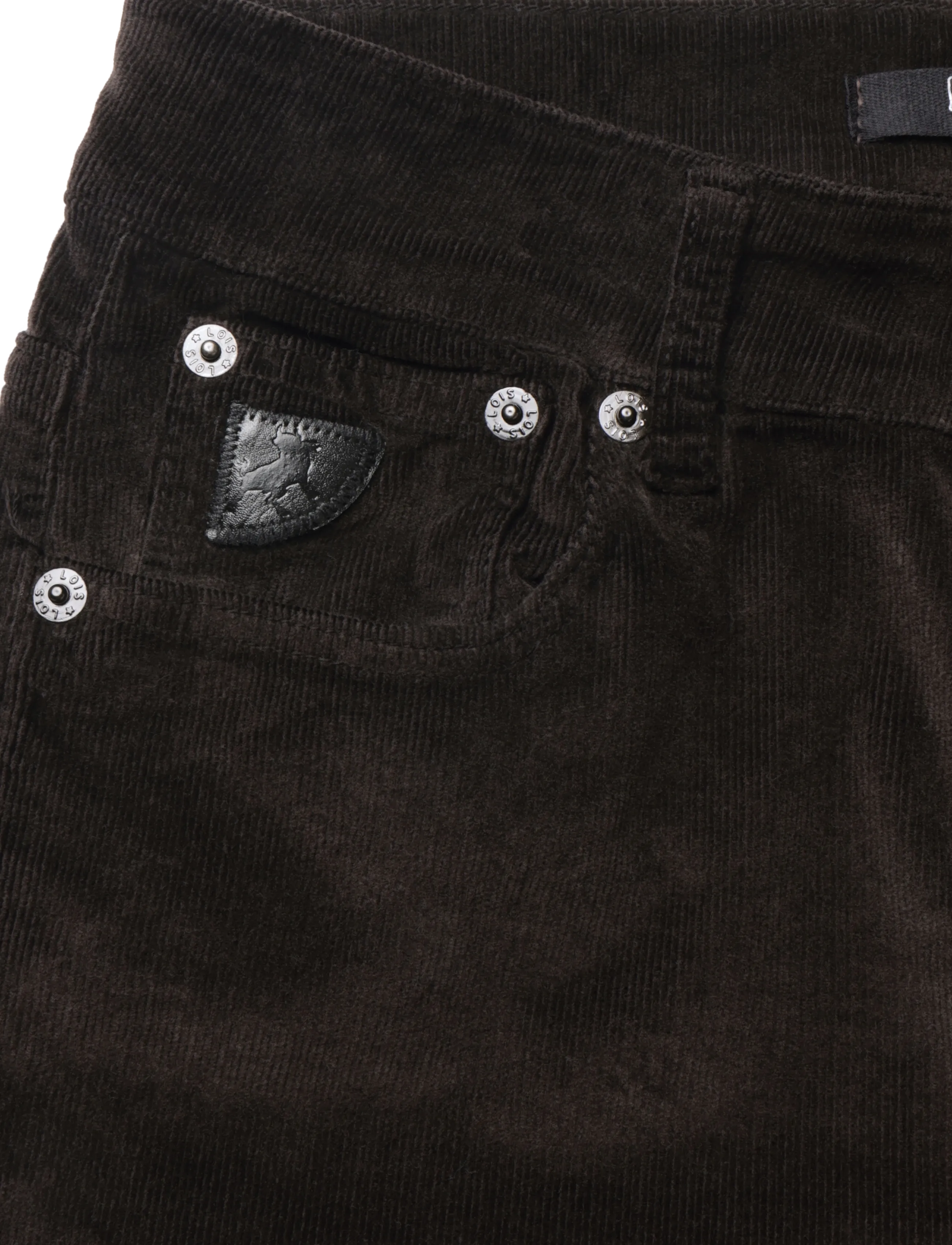 Lois Jeans - Raval 16 - Shiny Cord - 775 chocolate brown - 2