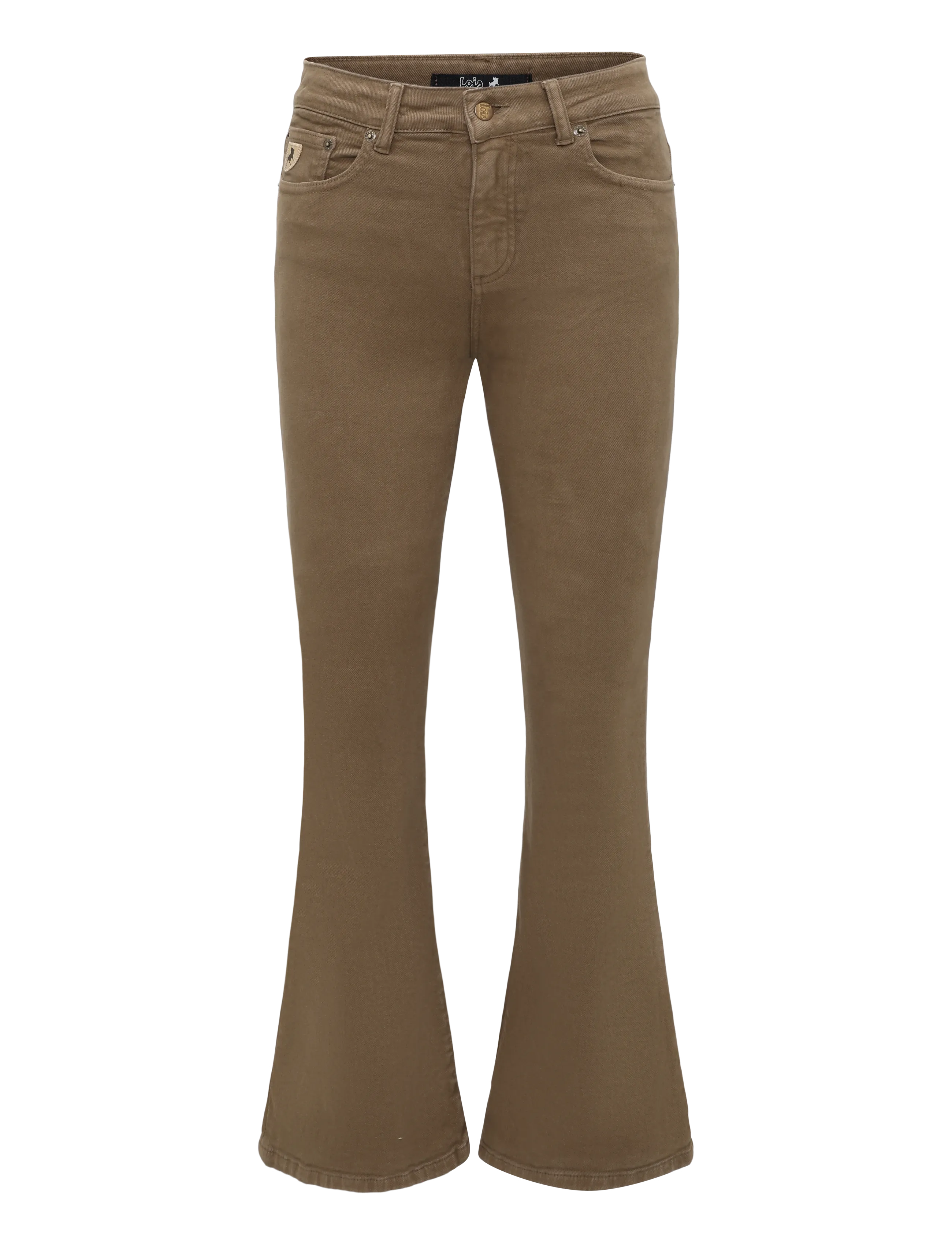 Lois Jeans Raval 16 -Sponge Stretch - Igapäevane stiil - 859 DARK FOREST / khaki/green