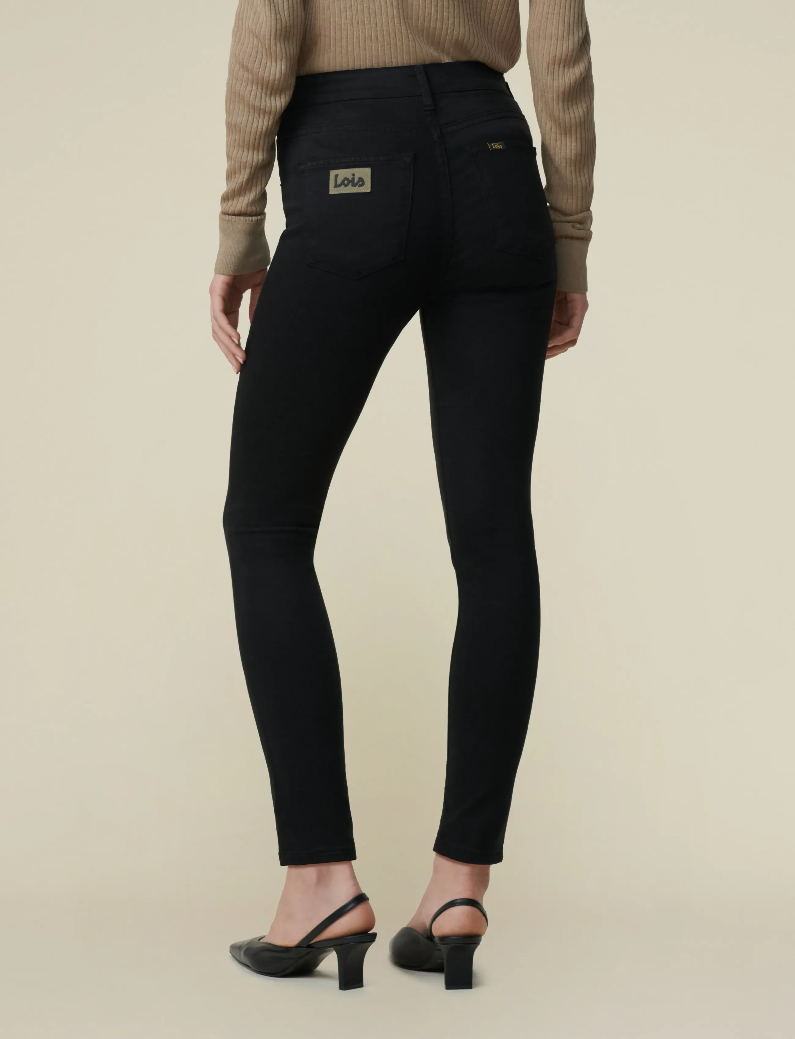 Lois Jeans - Celia - skinny jeans - black - 4