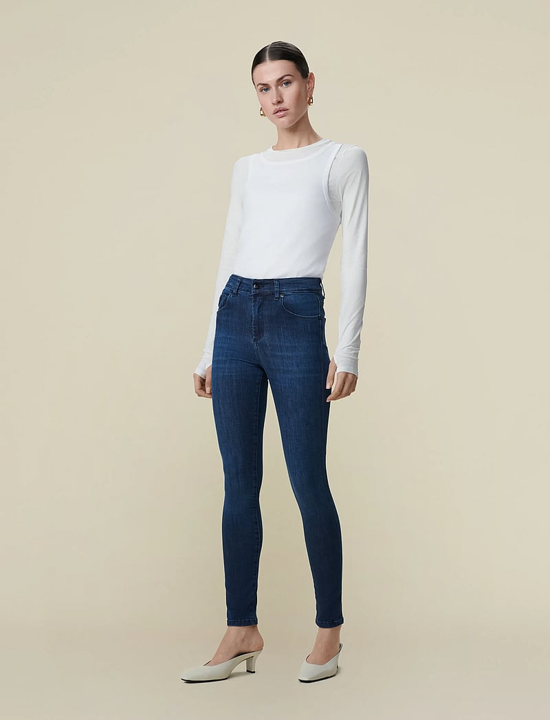Lois Jeans - Celia 5399 Leia Beat - liibuvad teksad - dark blue - 0