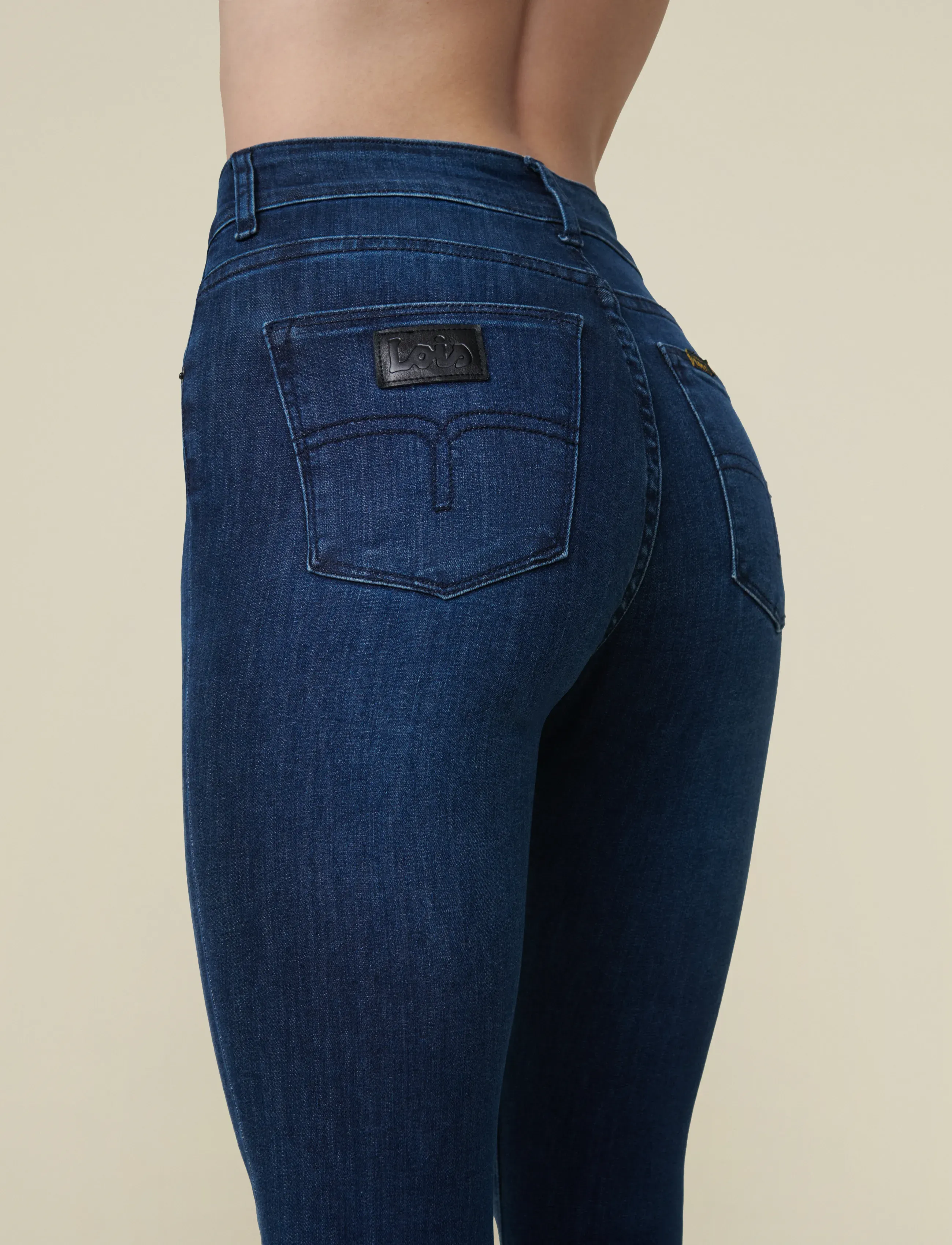 Lois Jeans - Celia 5399 Leia Beat - dżinsy skinny fit - dark blue - 5