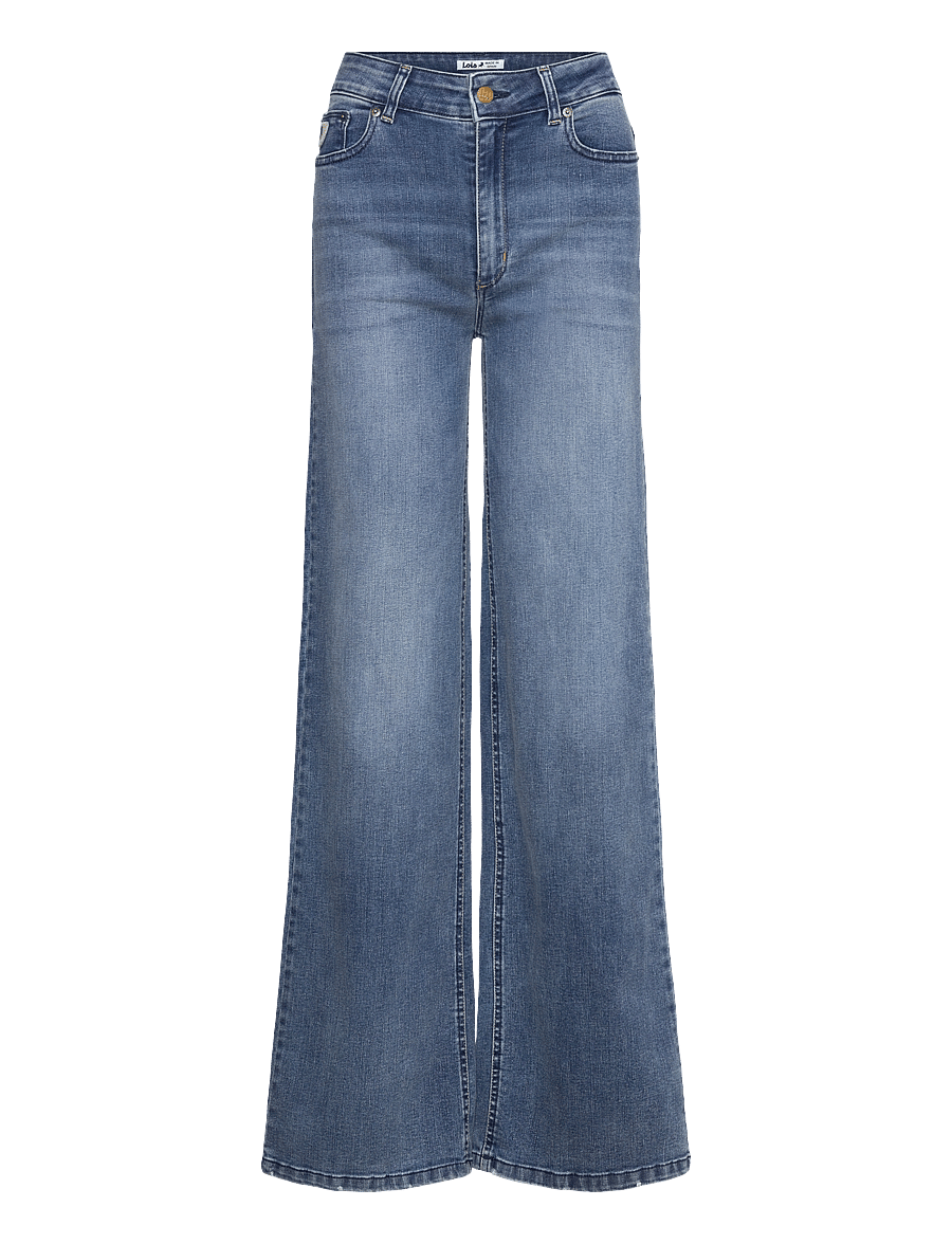 Lois Jeans - Palazzo Re Ram Cobalt - brede jeans - cobalt stone - 1