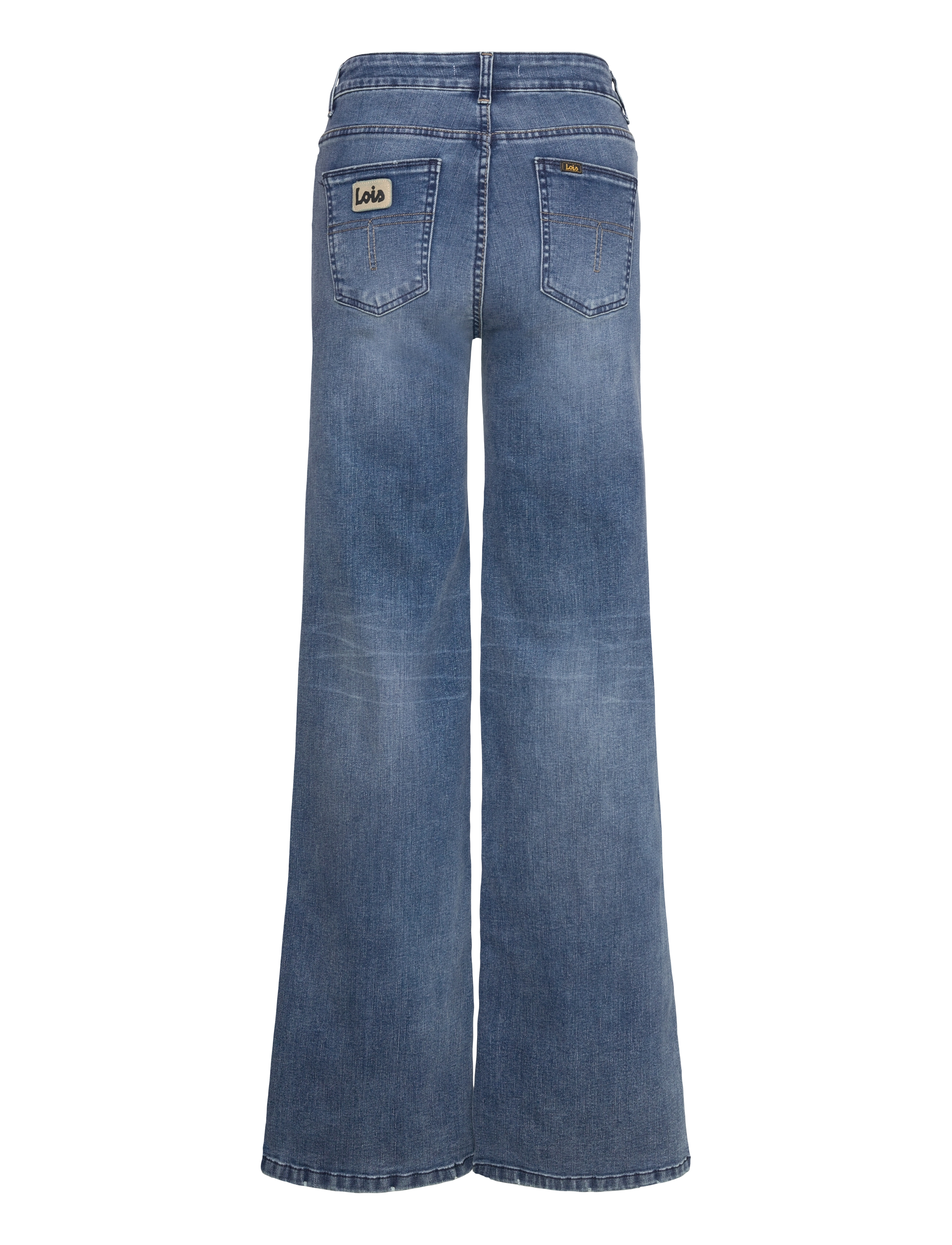 Lois Jeans - Palazzo Re Ram Cobalt - brede jeans - cobalt stone - 2
