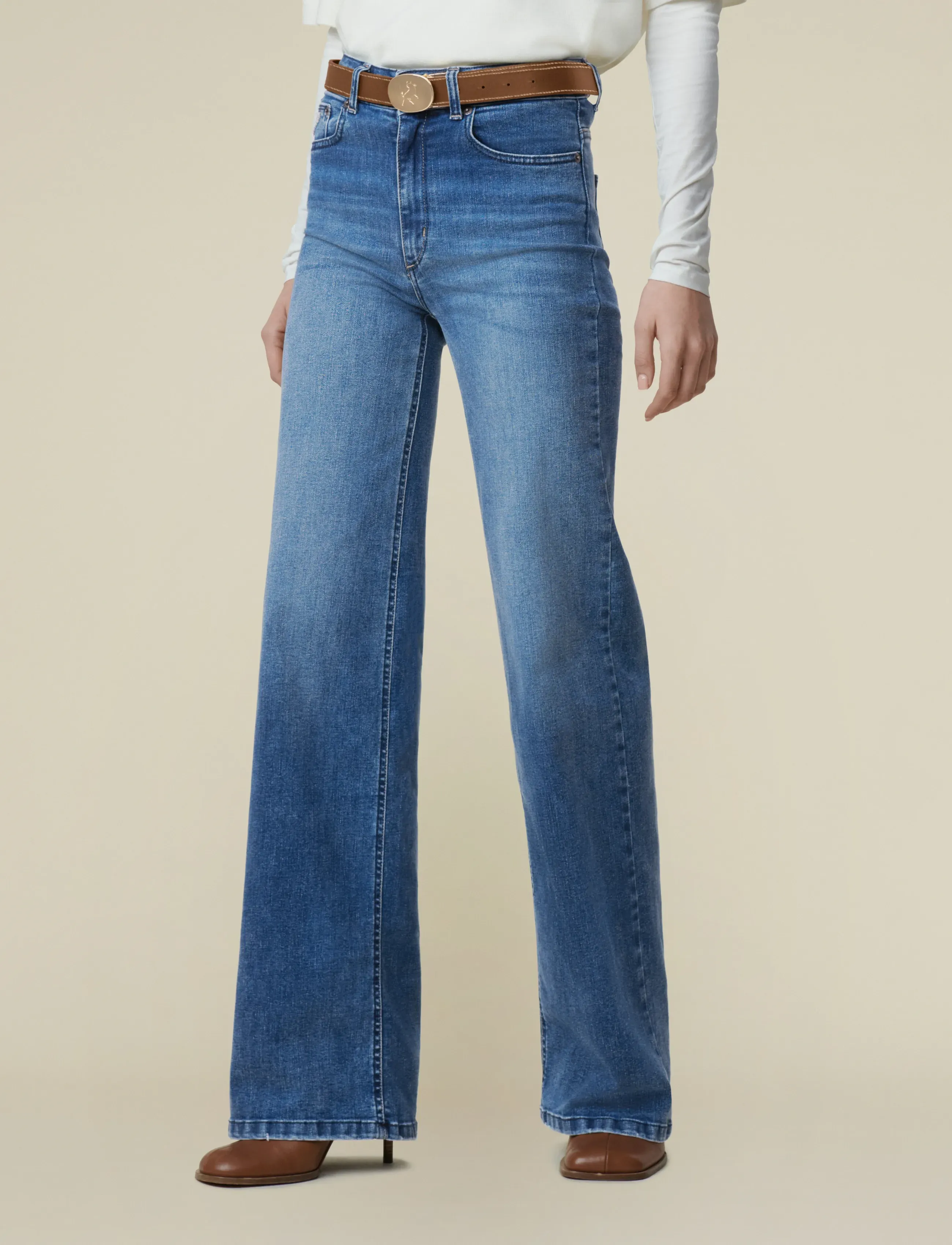 Lois Jeans - Palazzo Re Ram Cobalt - brede jeans - cobalt stone - 3