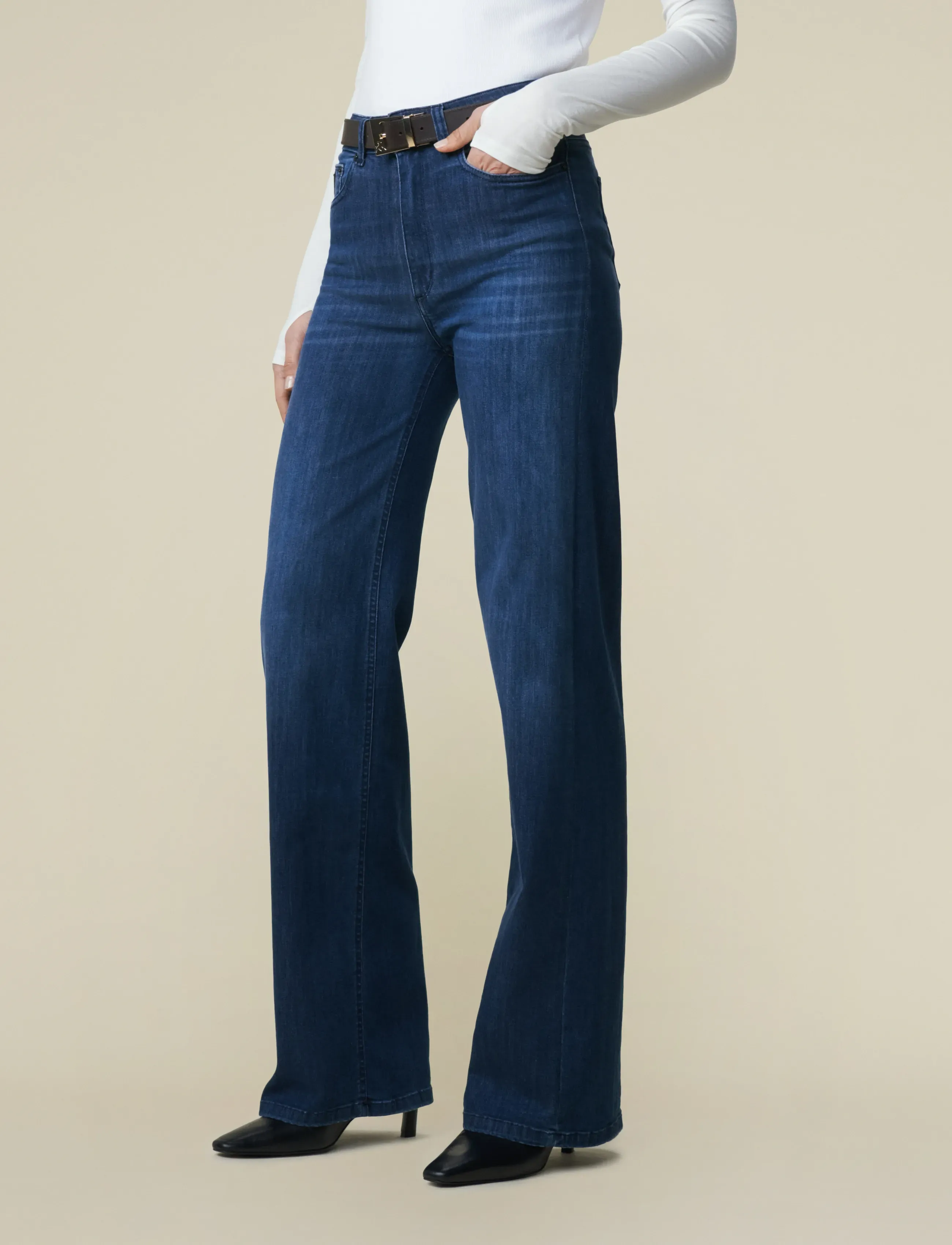 Lois Jeans - Palazzo Leia Beat - vida jeans - rinse - 3