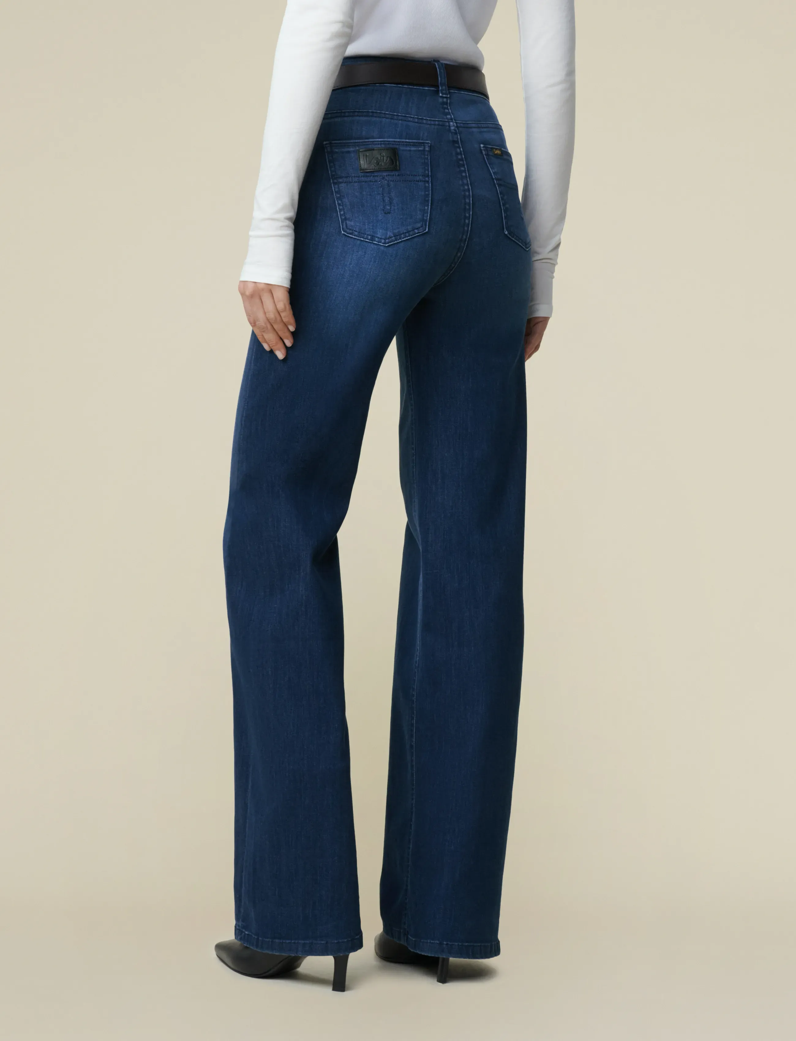 Lois Jeans - Palazzo Leia Beat - vida jeans - rinse - 4