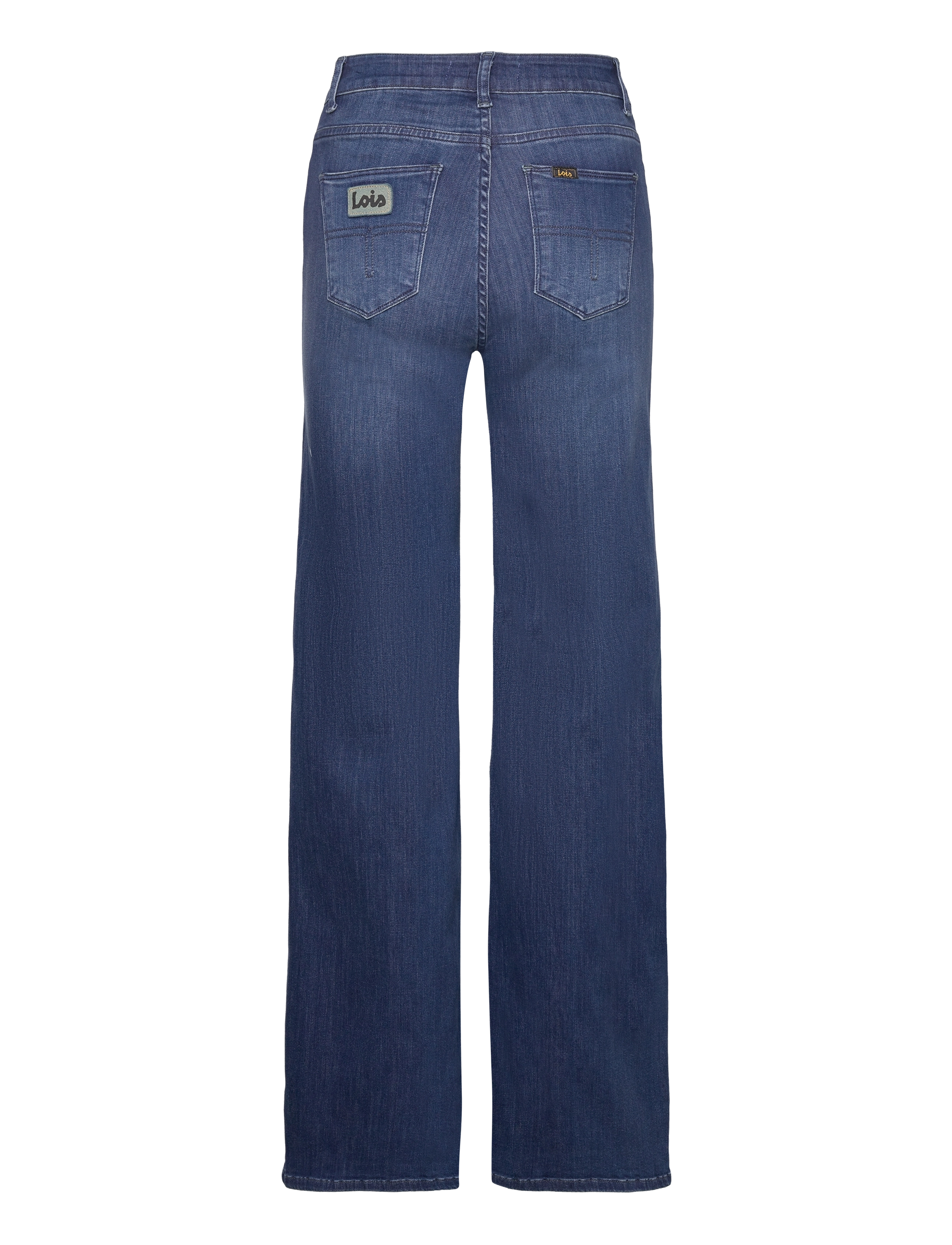 Lois Jeans - Palazzo - džinsi ar platām starām - dark blue - 2